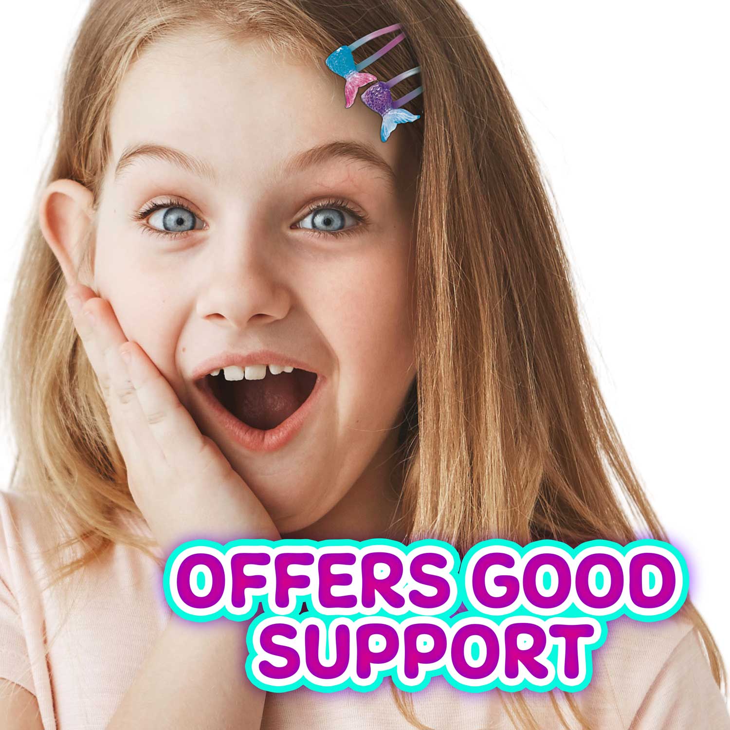 HAIR - Clips Mermaid (hair clips)