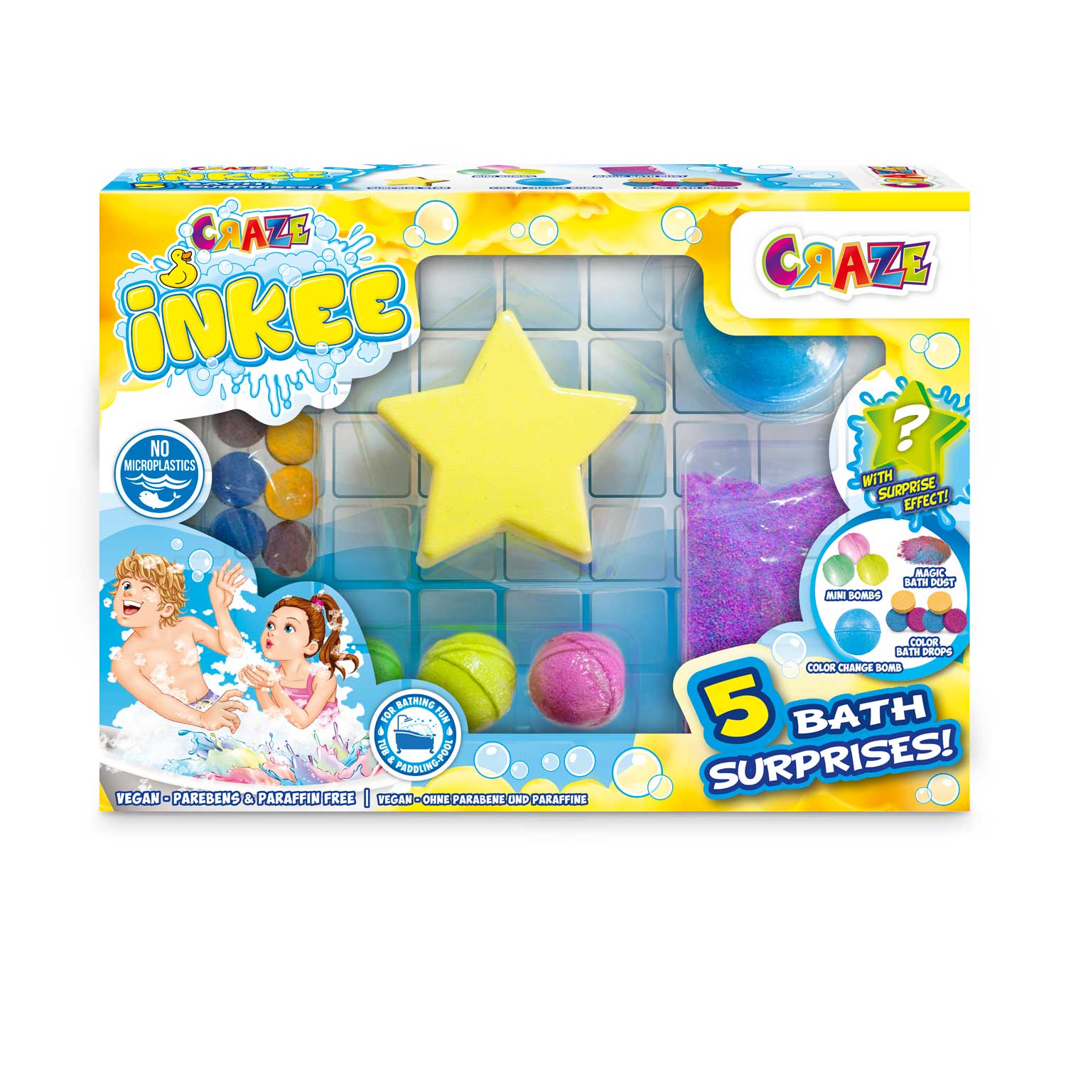 INKEE - 5 Bath Surprises