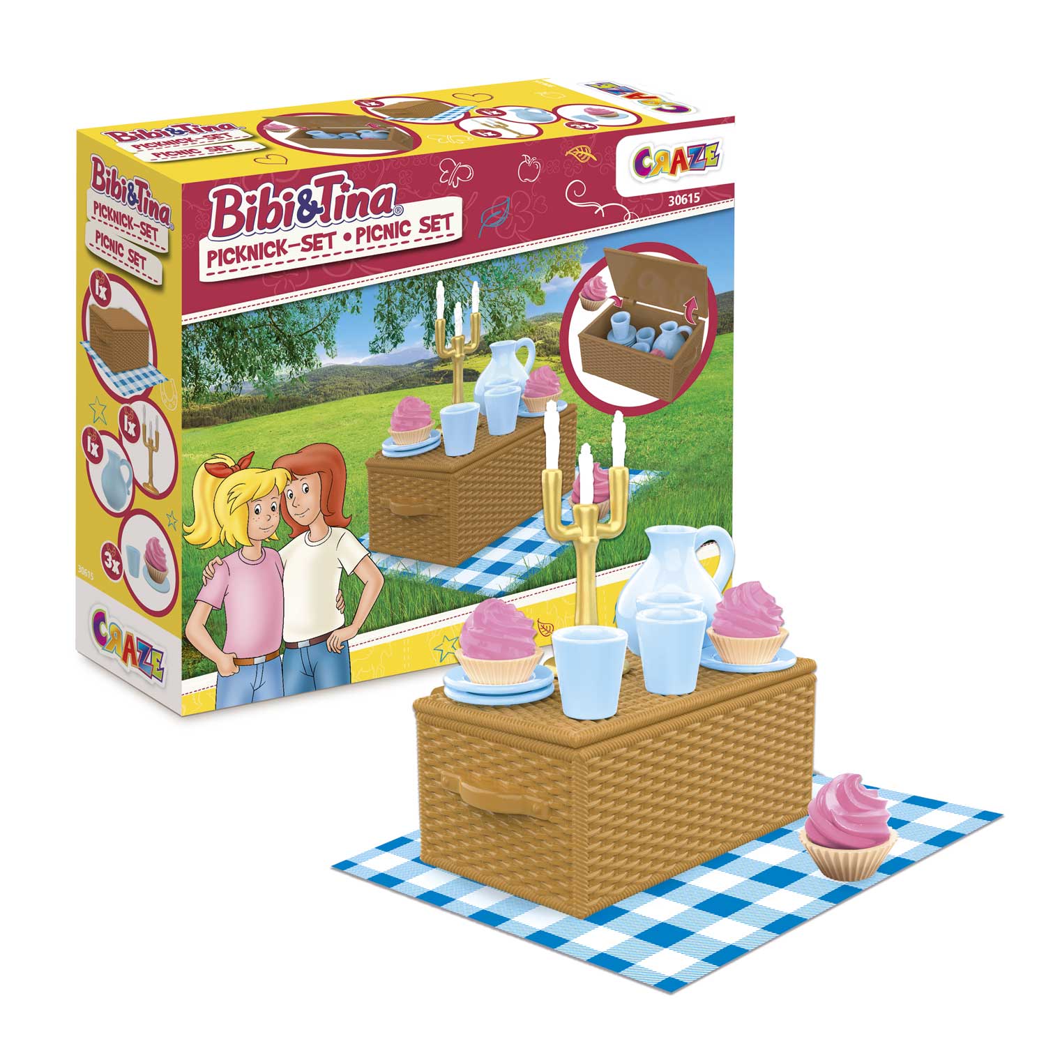 BIBI&TINA - Picknick-Set – CRAZE TOYS