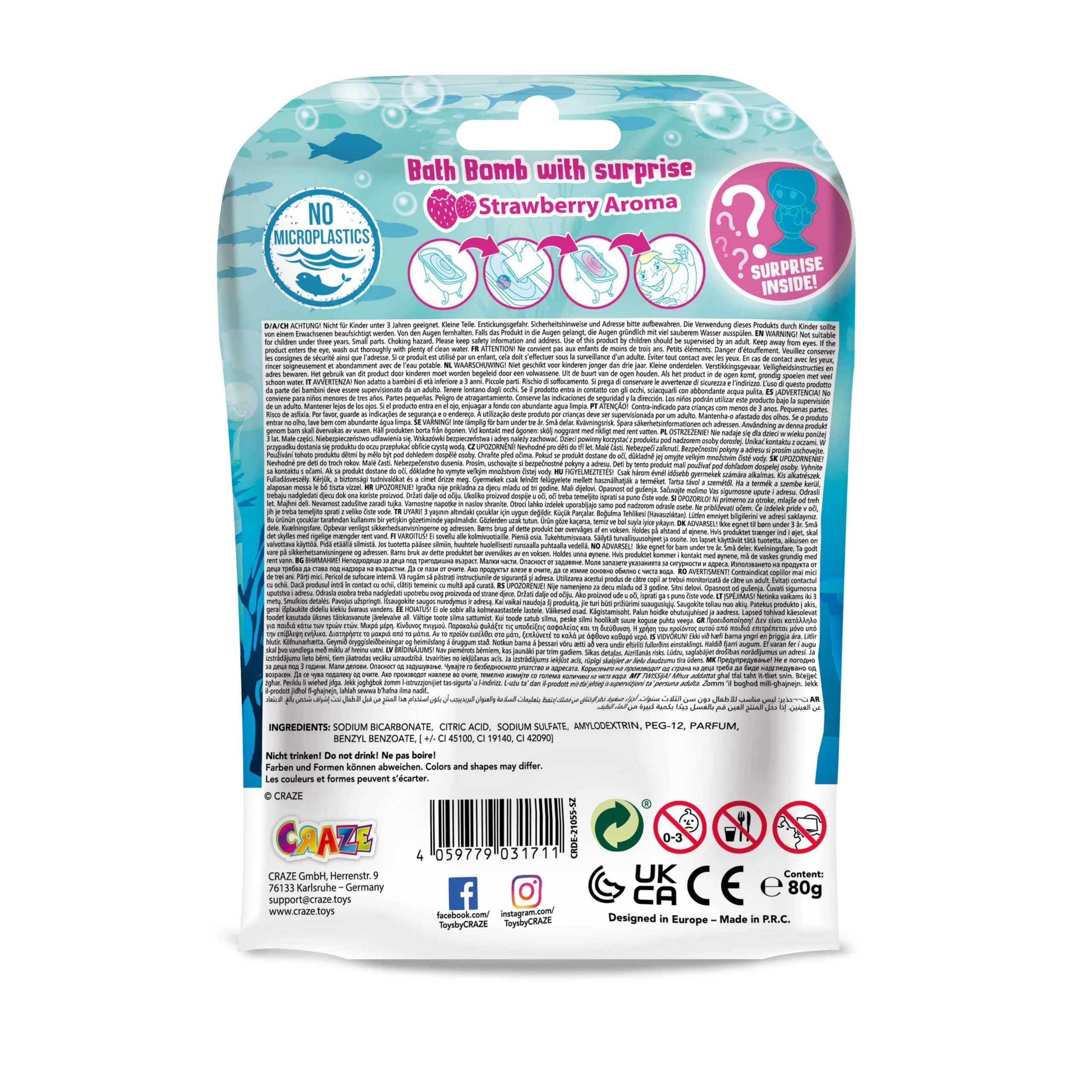 INKEE - Mermaid Surprise Bath Bomb