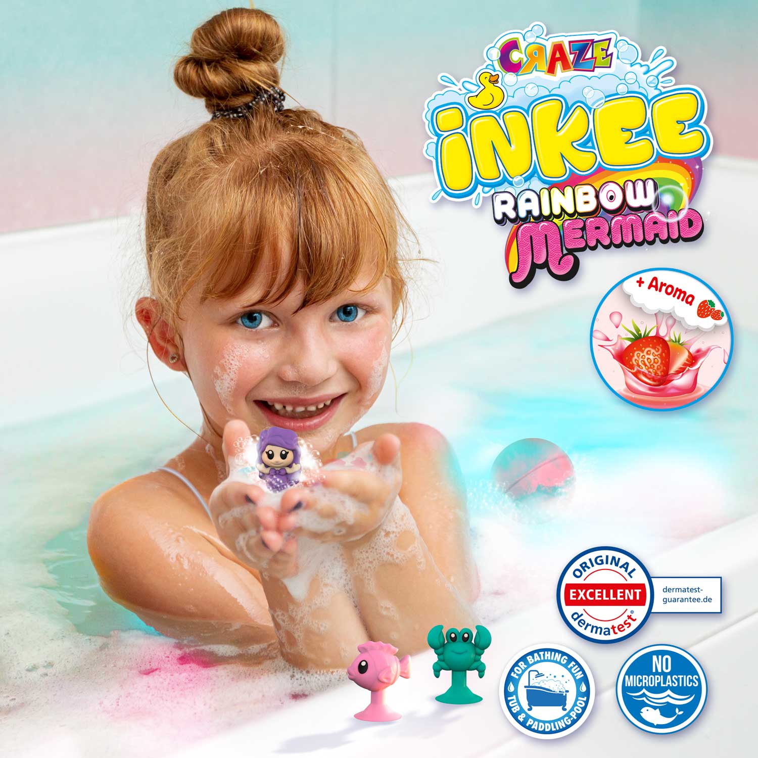 INKEE - Mermaid Surprise Bath Bomb
