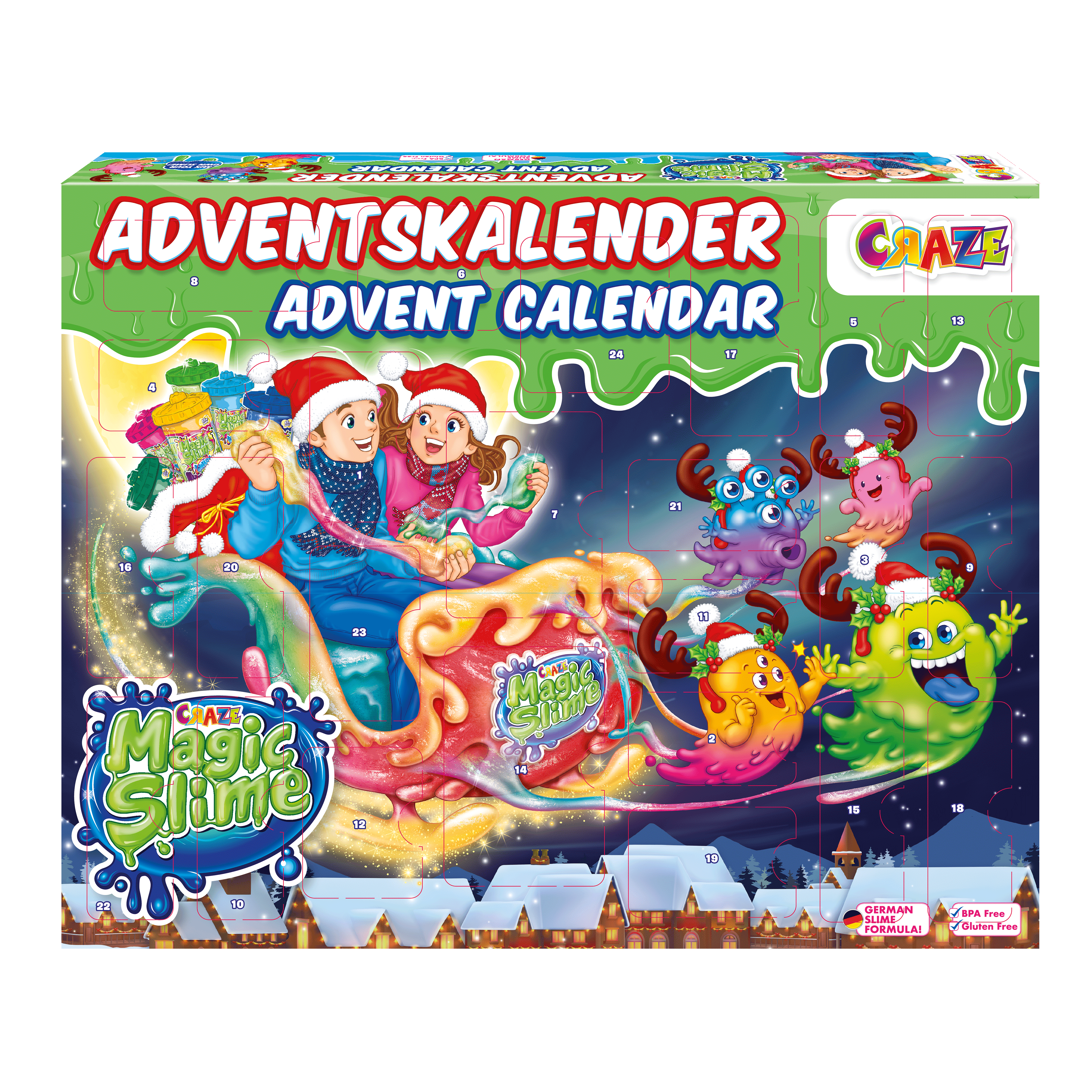 ADVENT CALENDAR Magic Slime – CRAZE TOYS