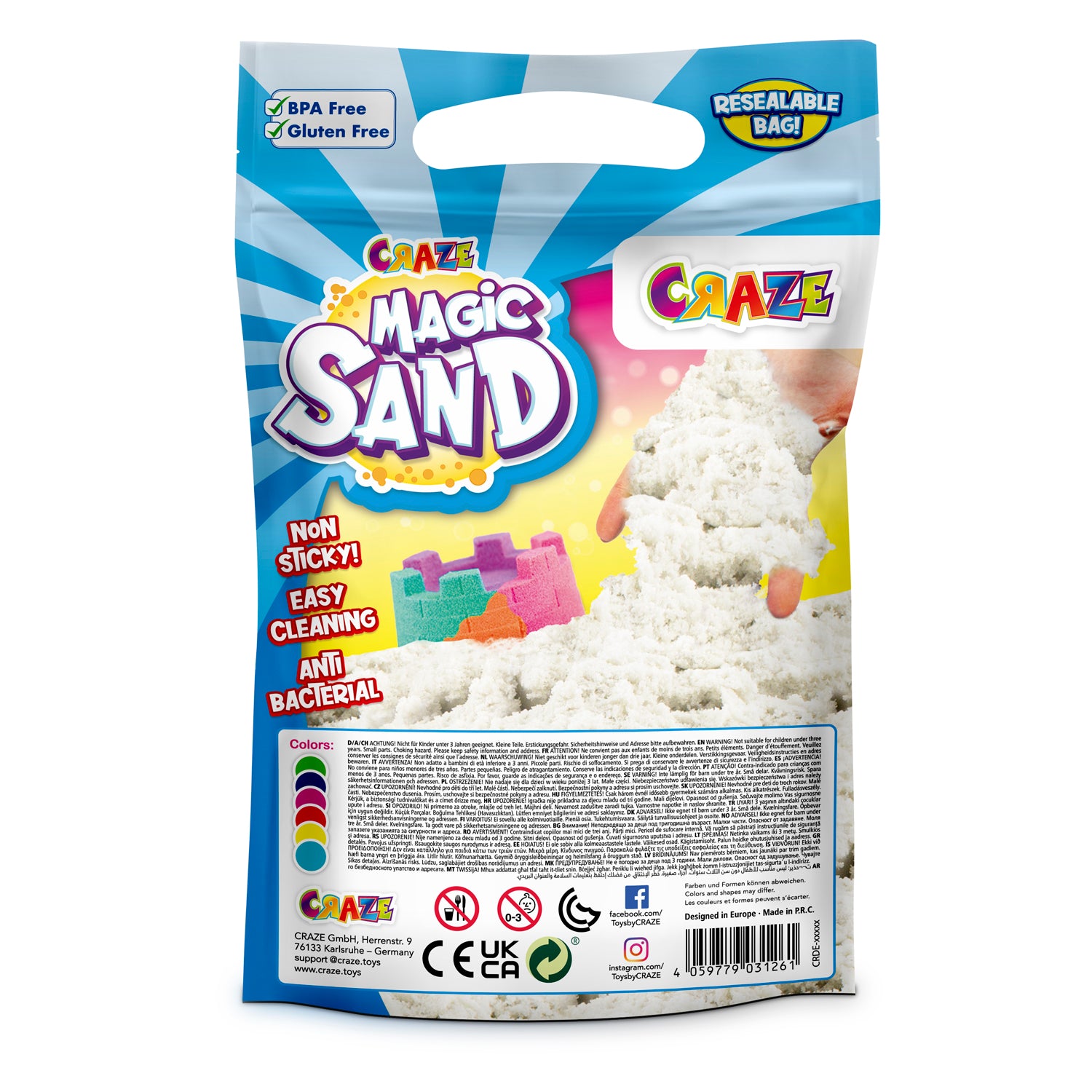 MAGIC SAND - Nachfüllpack Gelb