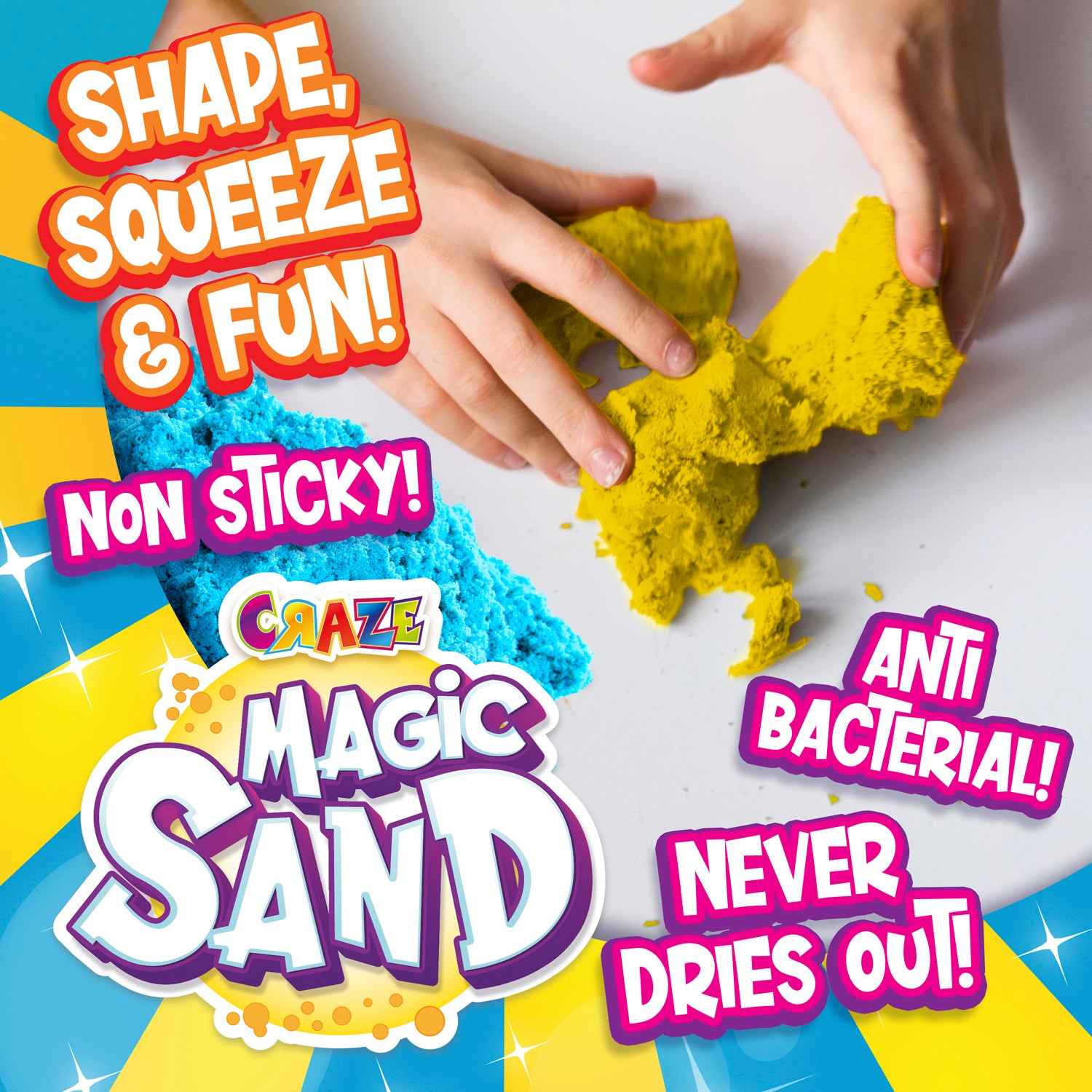 MAGIC SAND - Nachfüllpack Gelb