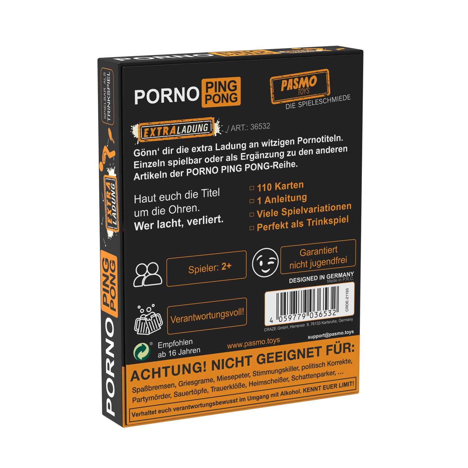 PASMO - Porn Ping Pong Extra Load
