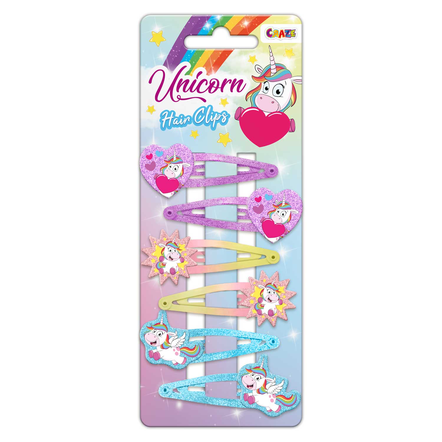 HAIR - Clips Unicorn (hair clips)