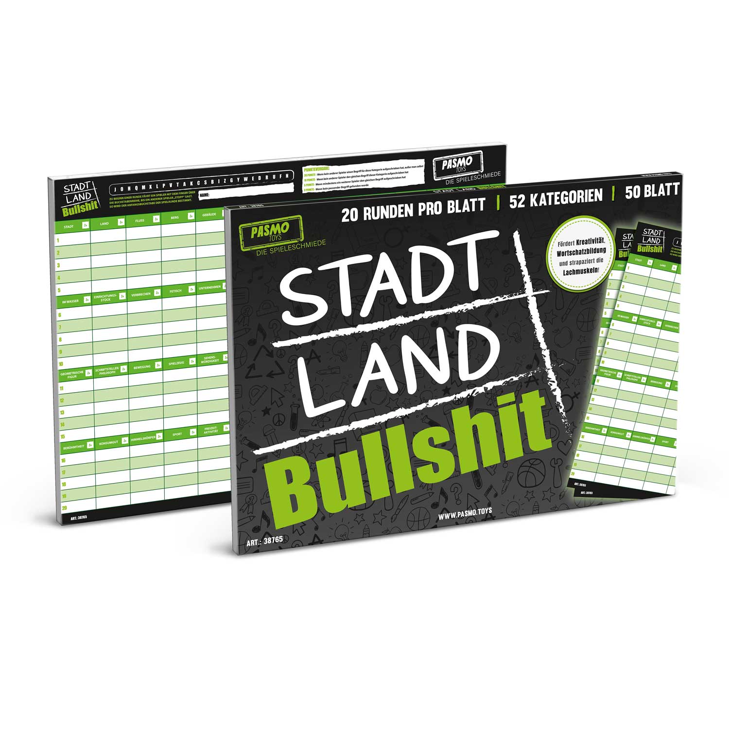 PASMO - Stadt Land Bullshit A3