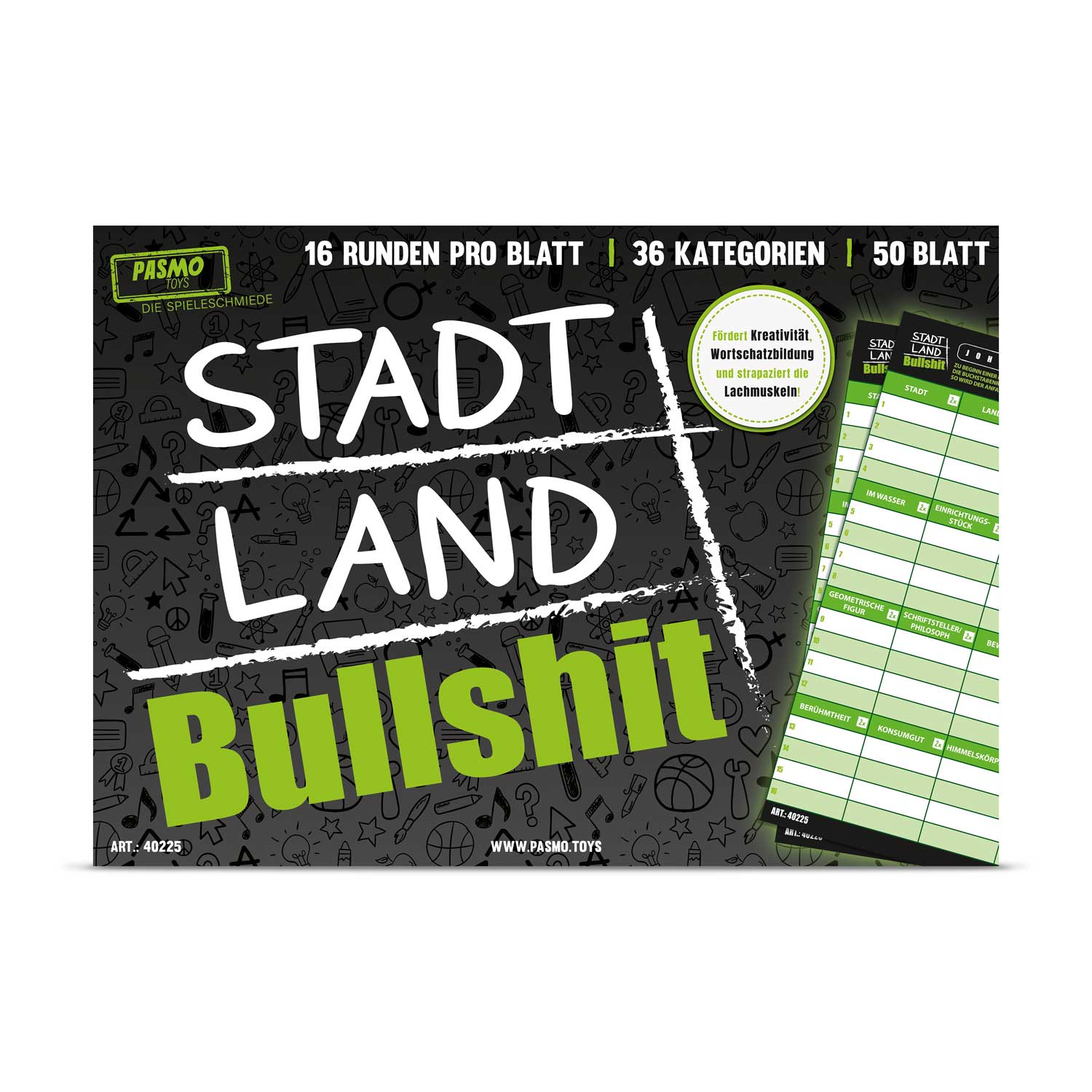 PASMO - Stadt Land Bullshit A4
