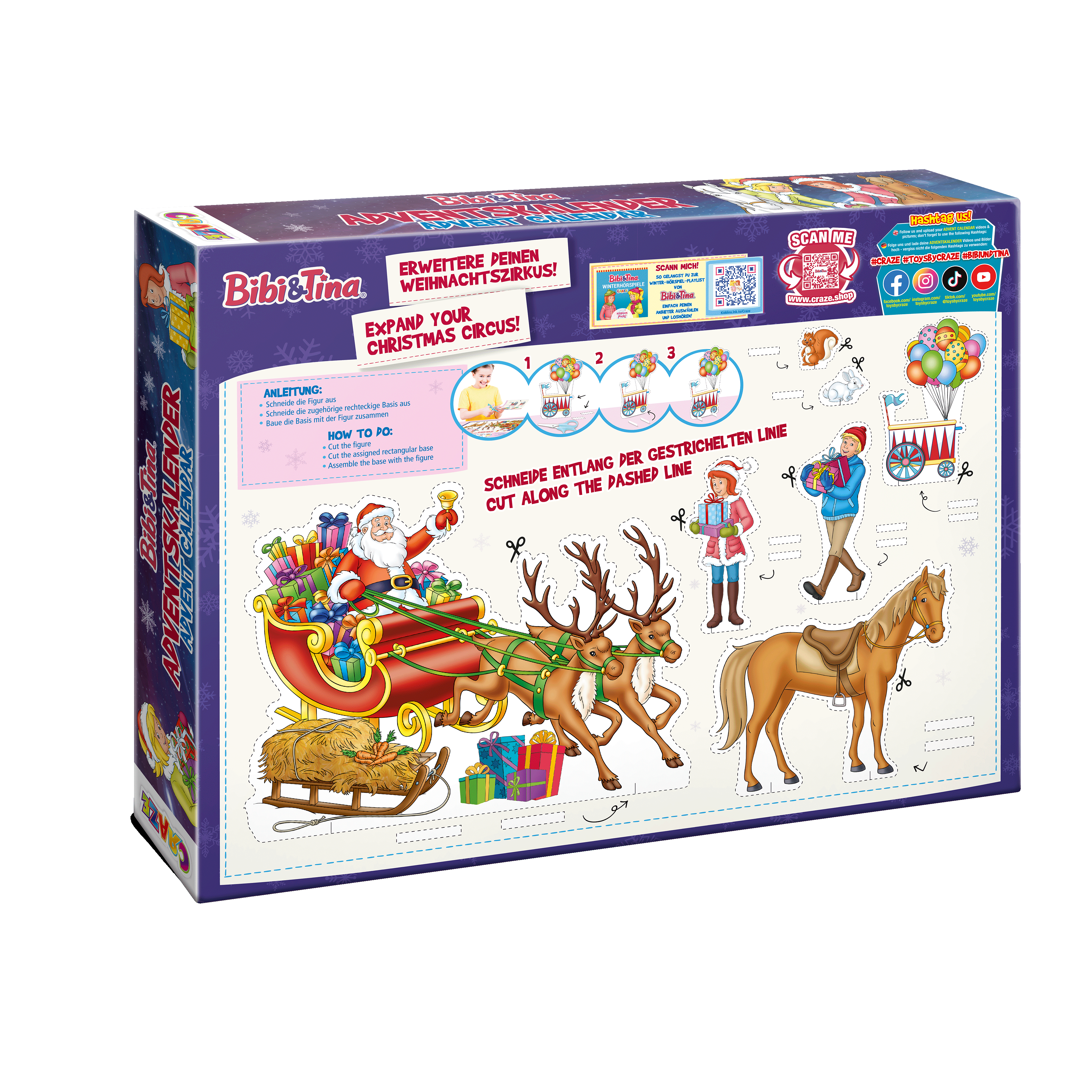 ADVENT CALENDAR - Xmas Circus B&T