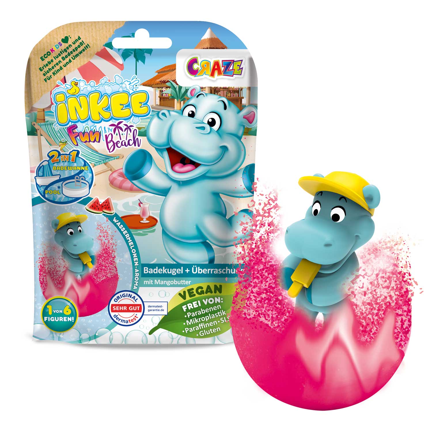 INKEE - Fun Beach Surprise Bath Bomb