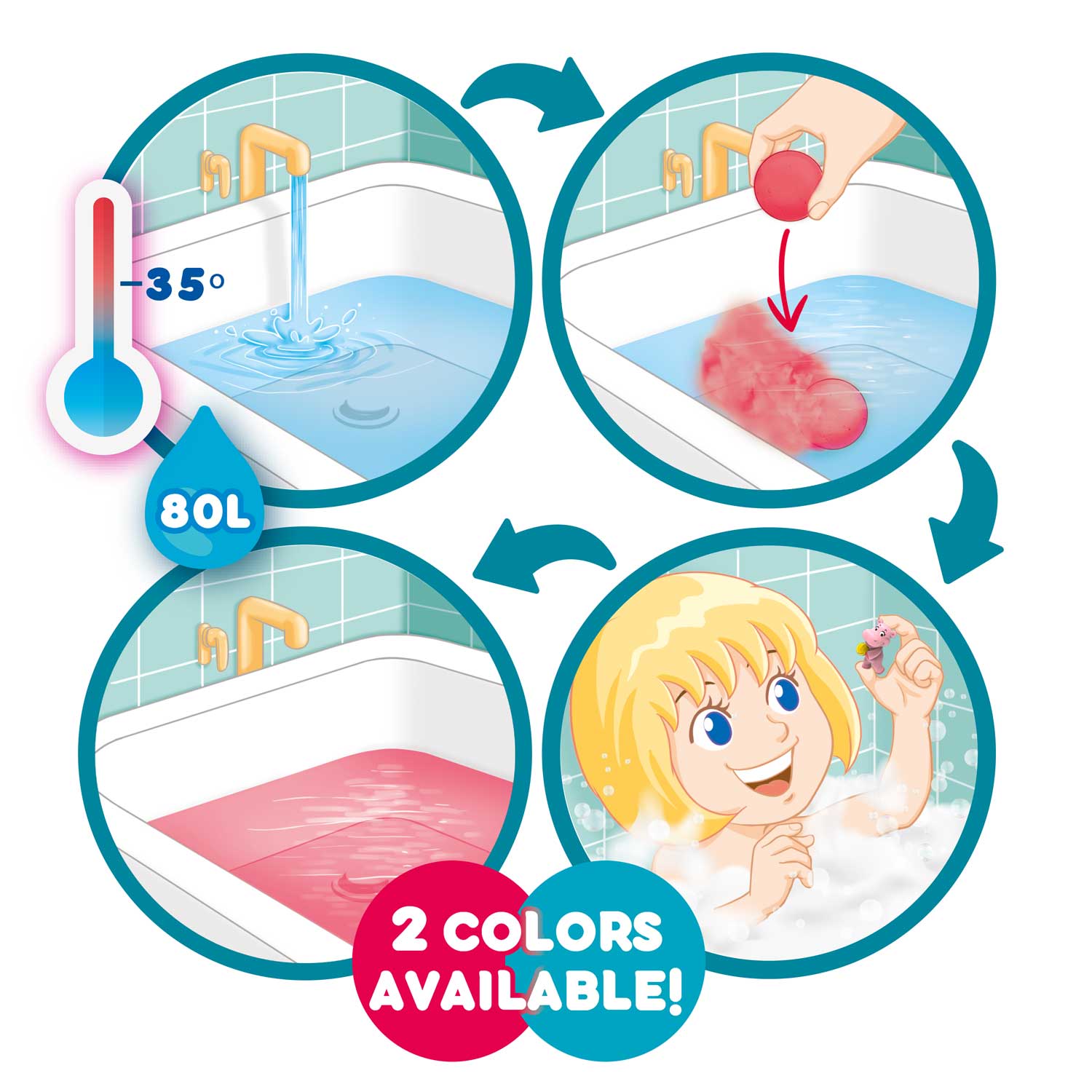 INKEE - Fun Beach Surprise Bath Bomb