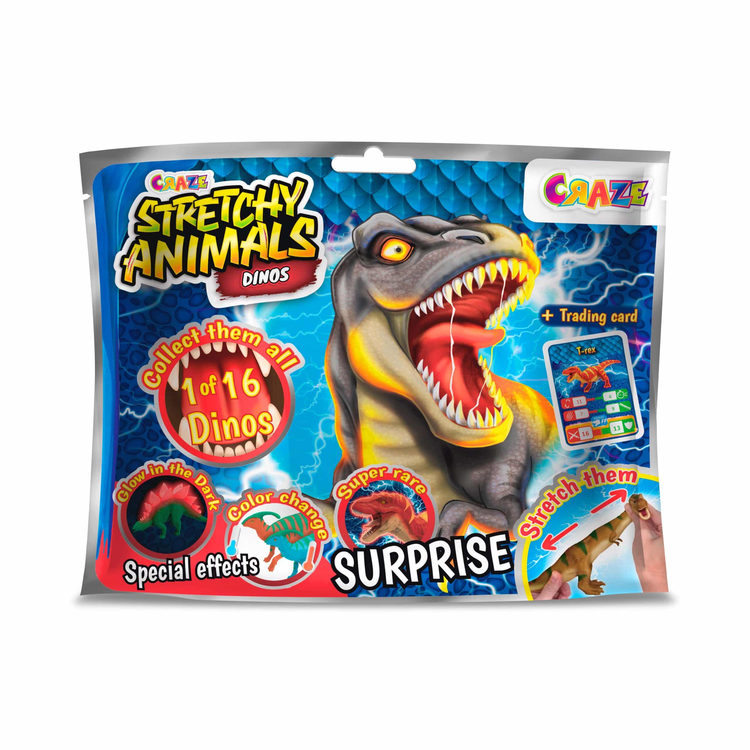 STRETCHY ANIMALS - Dinosaurs