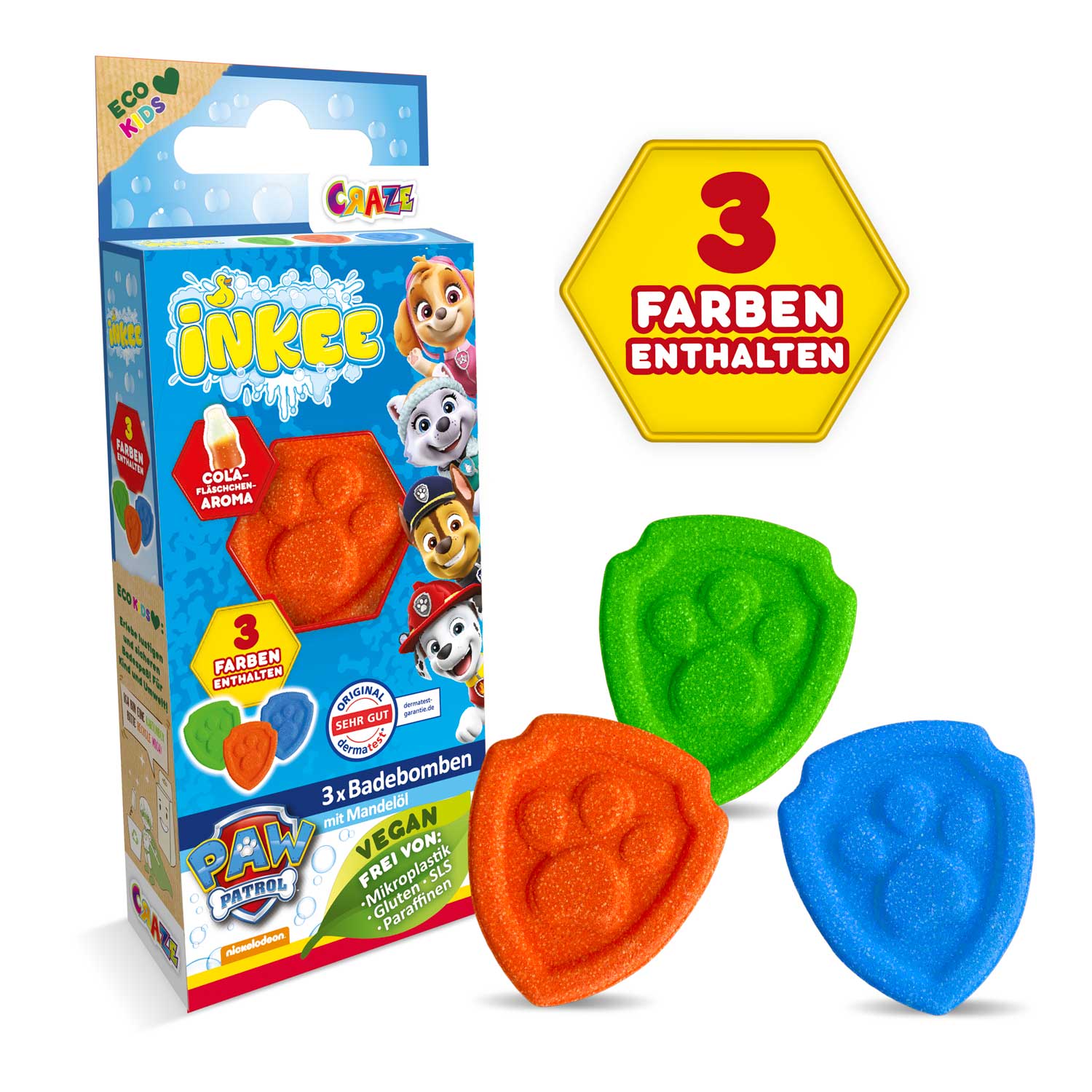 INKEE - 3-Pack Box Paw Patrol