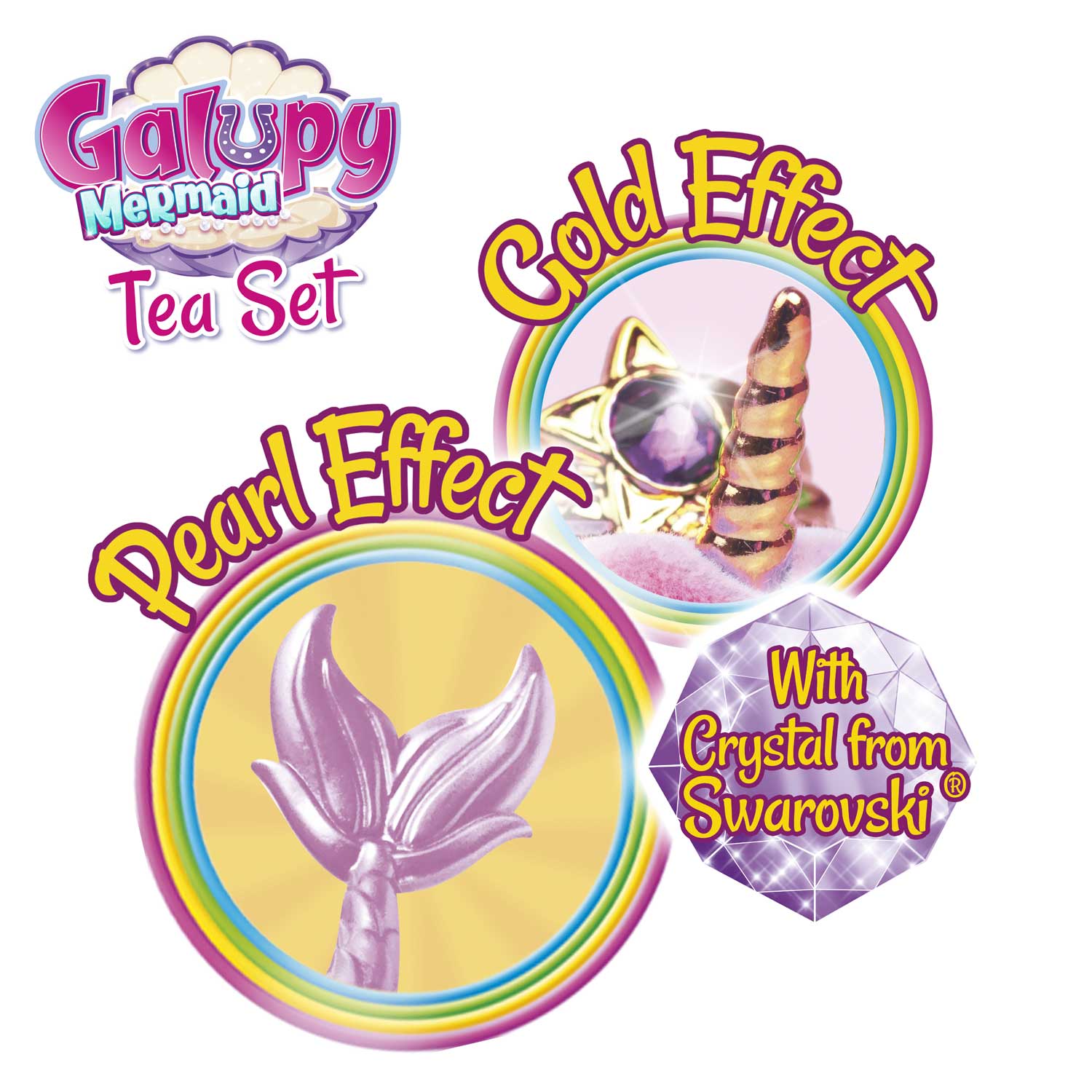 GALUPY MERMAID - Tea Set