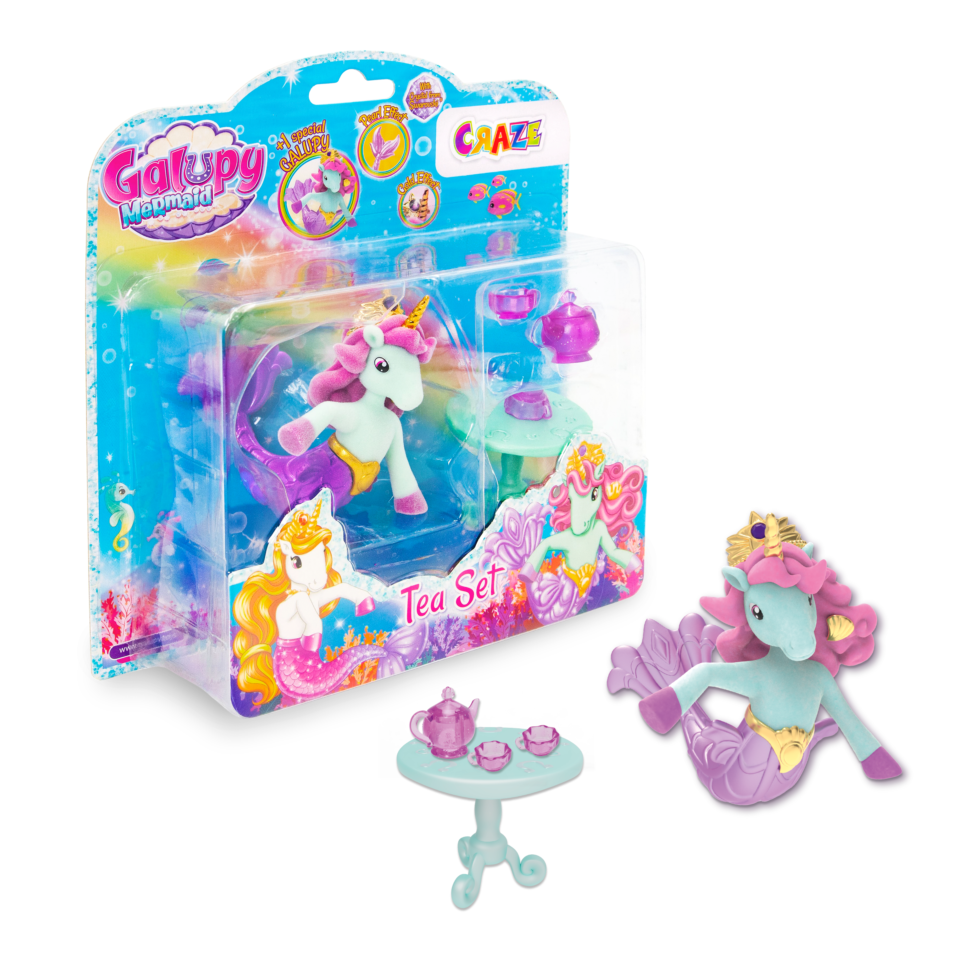 GALUPY MERMAID - Tea Set