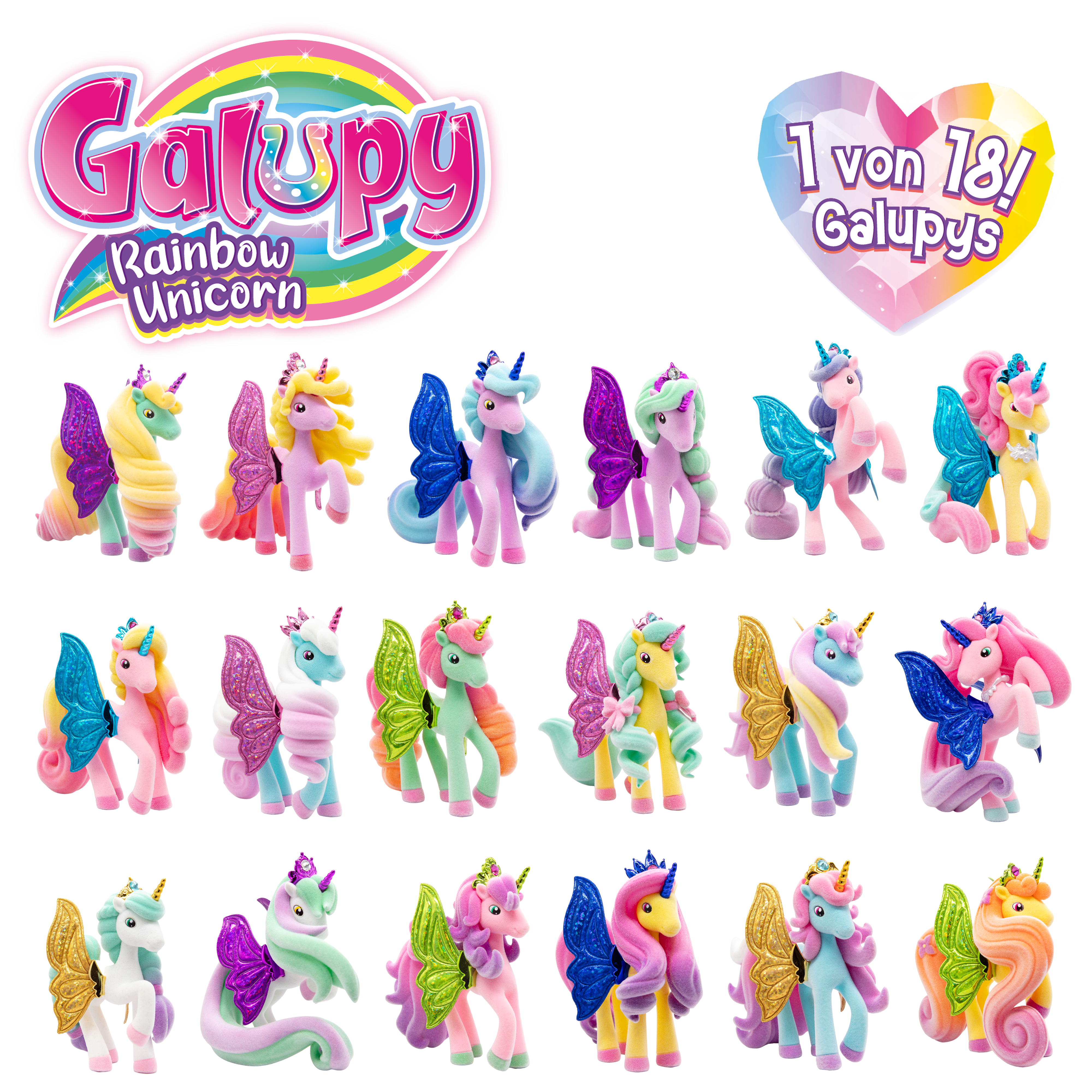 GALUPY RAINBOW UNICORN - Sammelfiguren