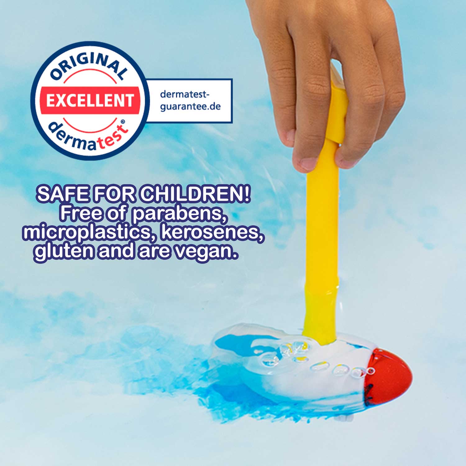 INKEE - Zauberstab Rakete-Set mit Badedrops