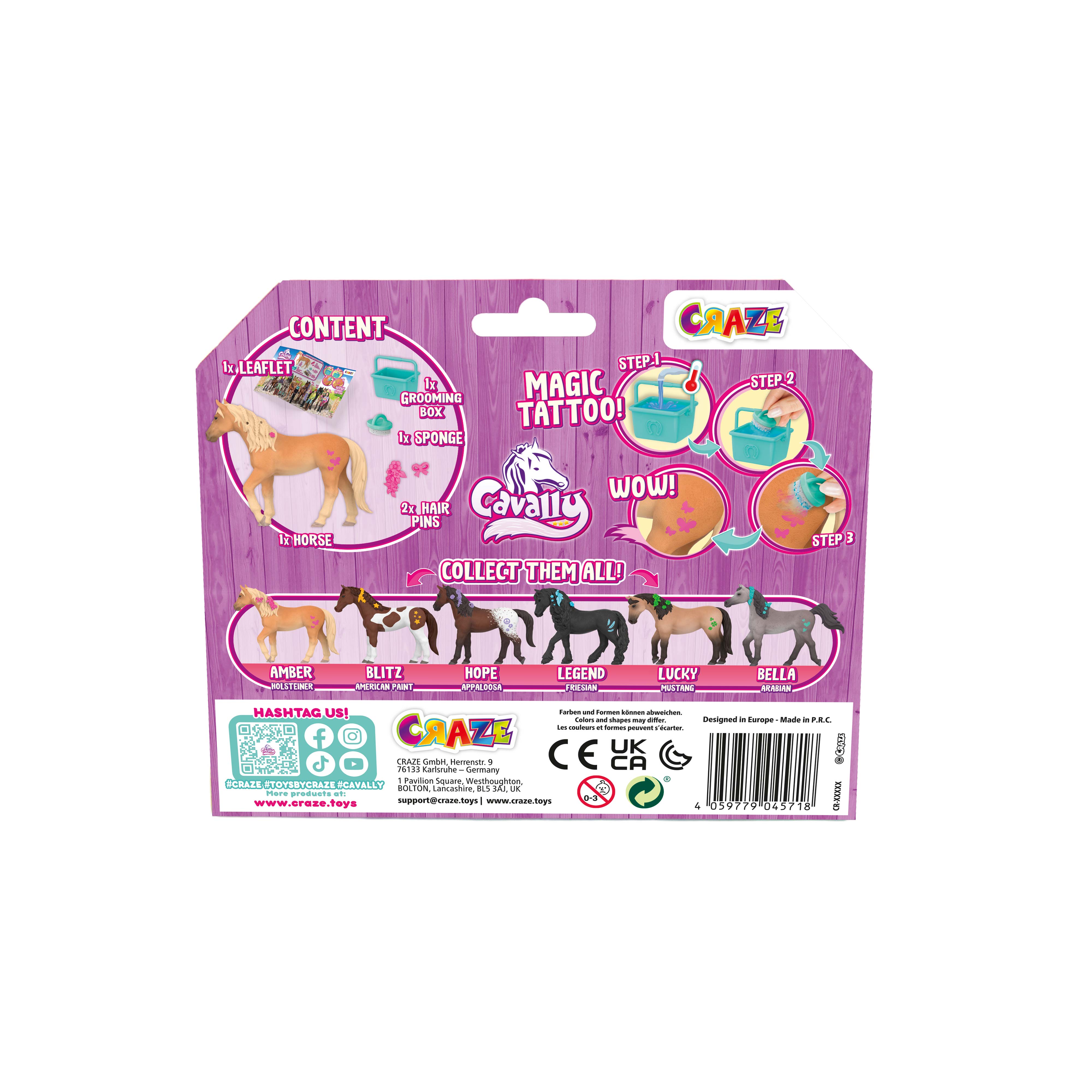 CAVALLY - Toy horse Amber