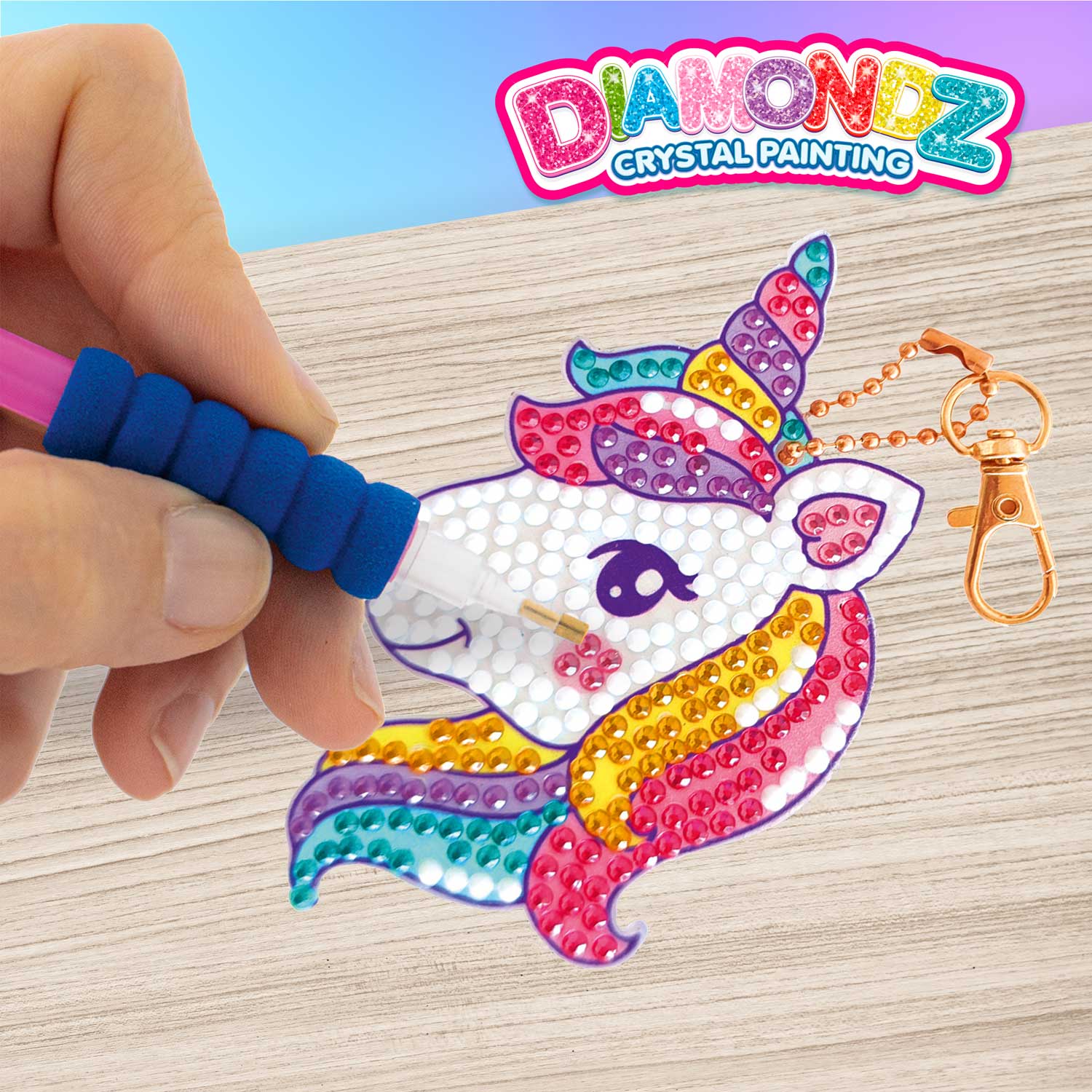 DIAMONDZ - Unicorn Keychain Set