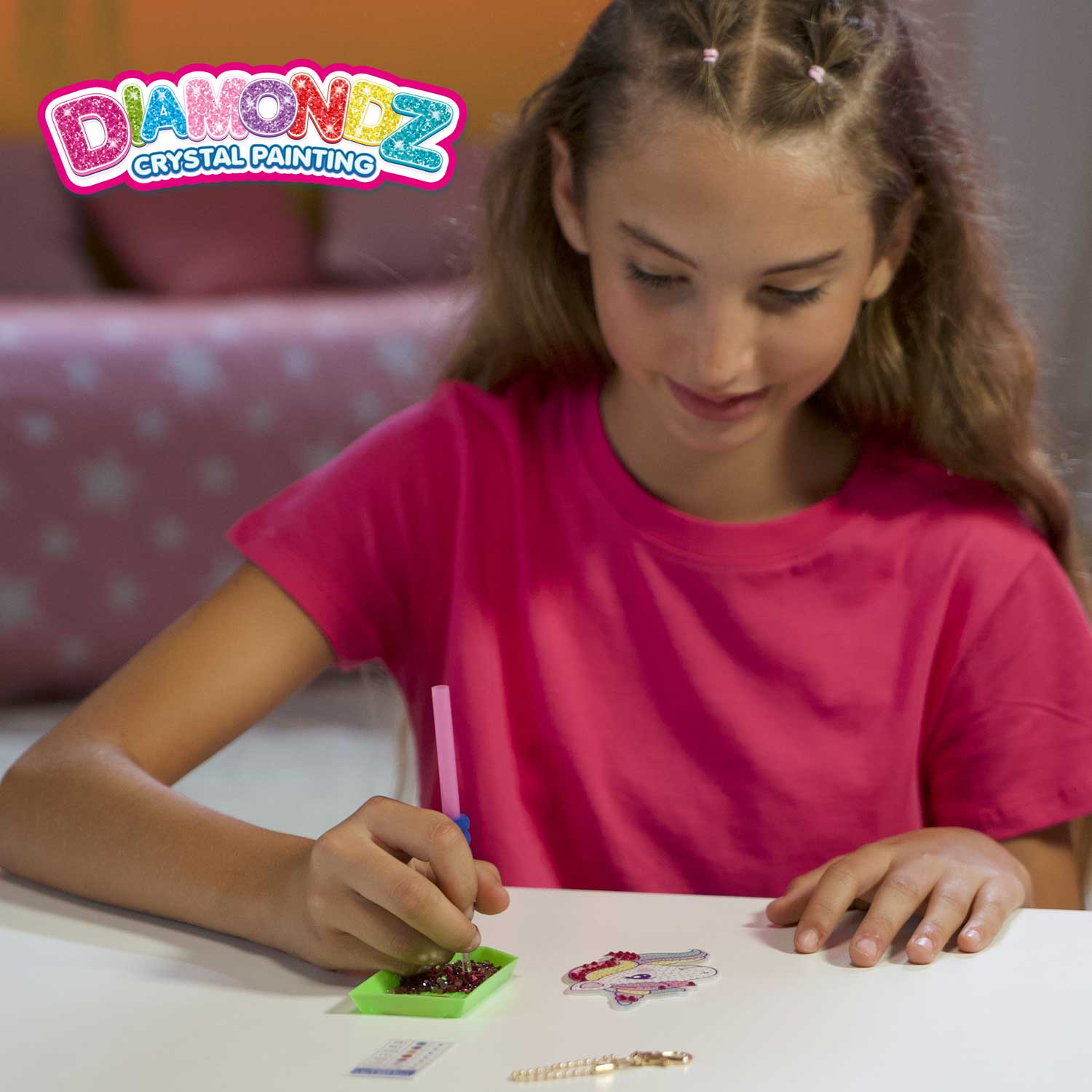 DIAMONDZ - Unicorn Keychain Set