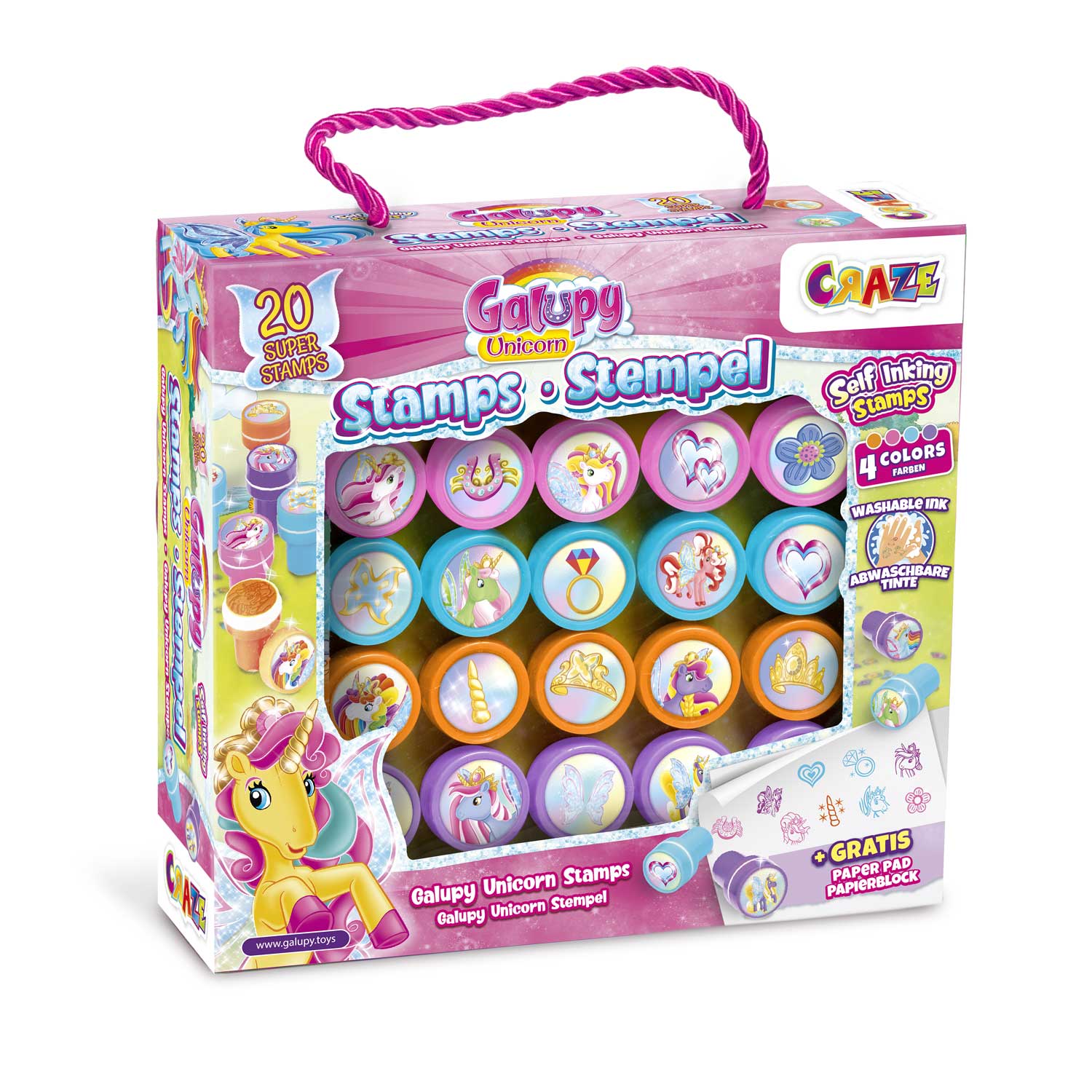 STAMPS - Galupy Unicorn stamp case