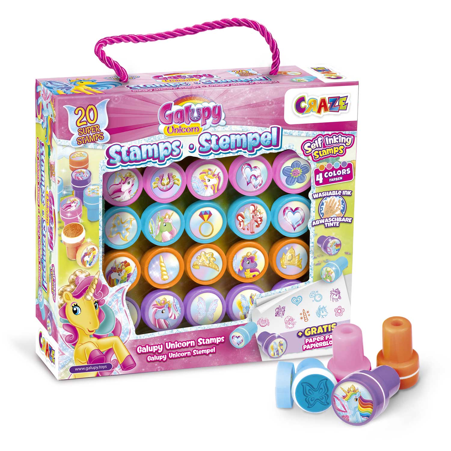 STAMPS - Galupy Unicorn stamp case