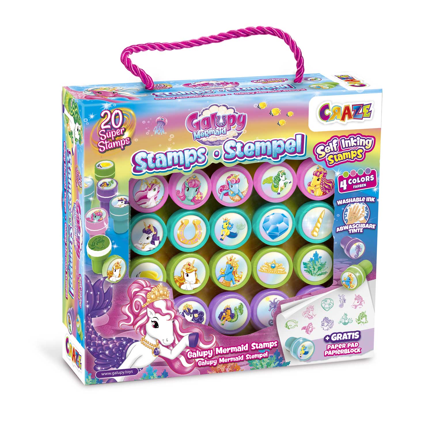 STAMPS - Galupy Mermaid Stamp Case