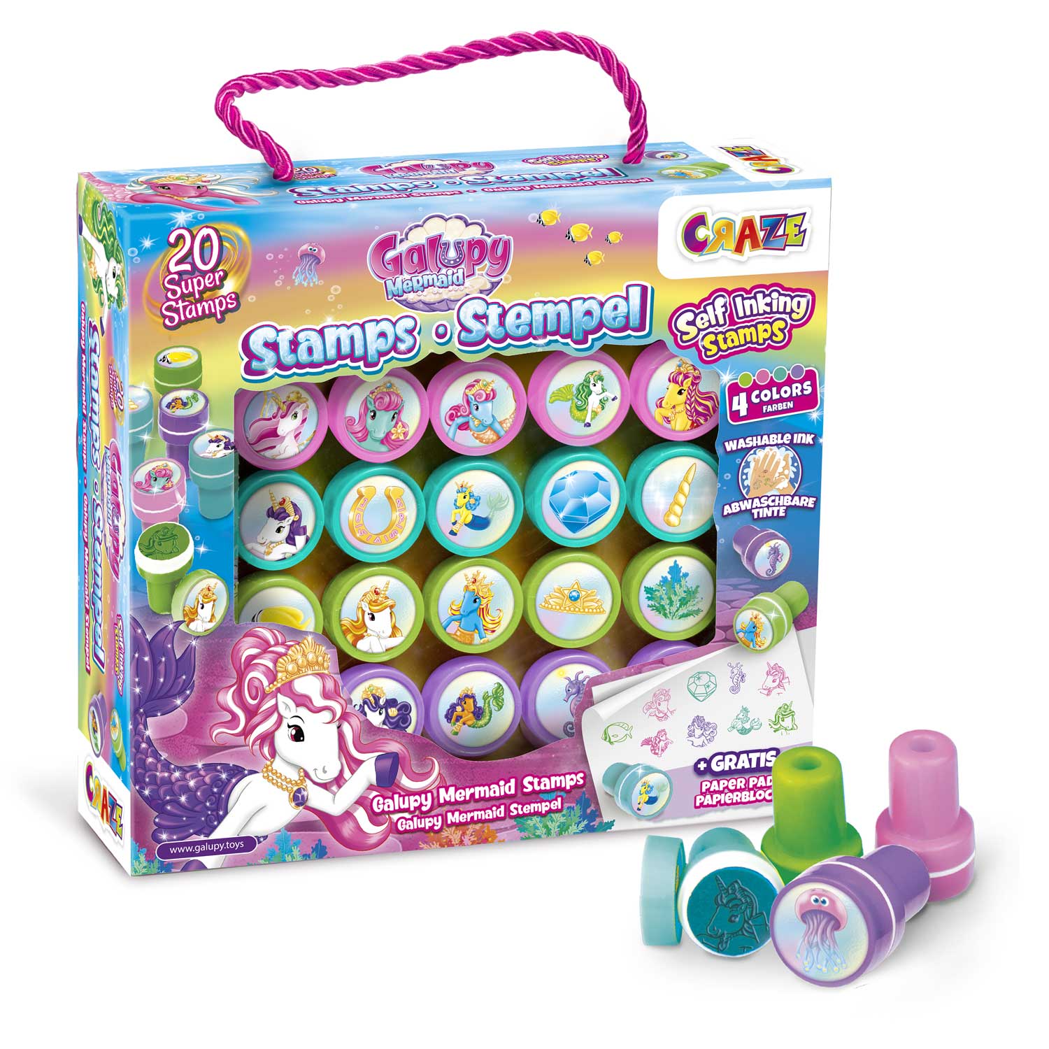 STAMPS - Galupy Mermaid Stamp Case