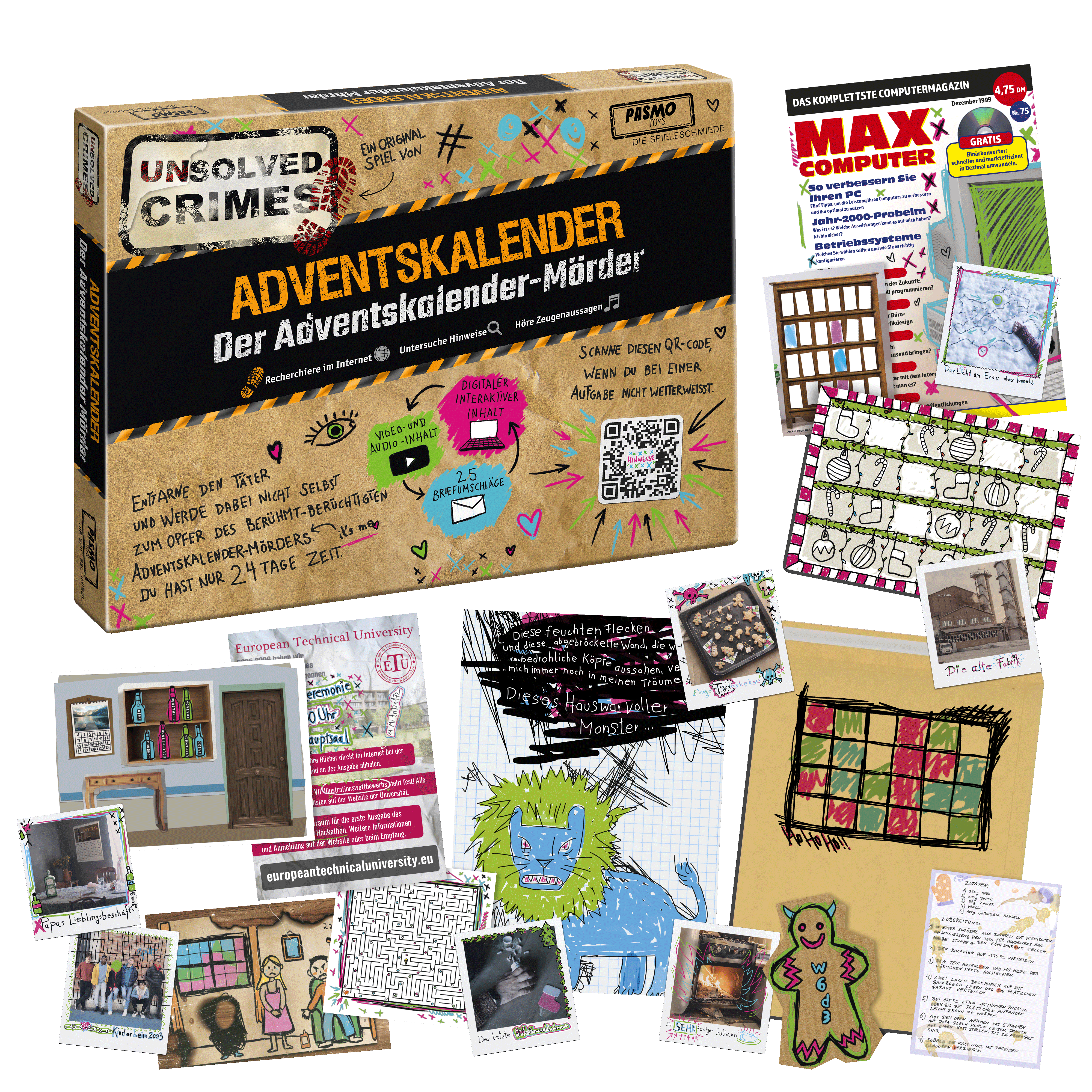 ADVENT CALENDAR - Unsolved Crimes