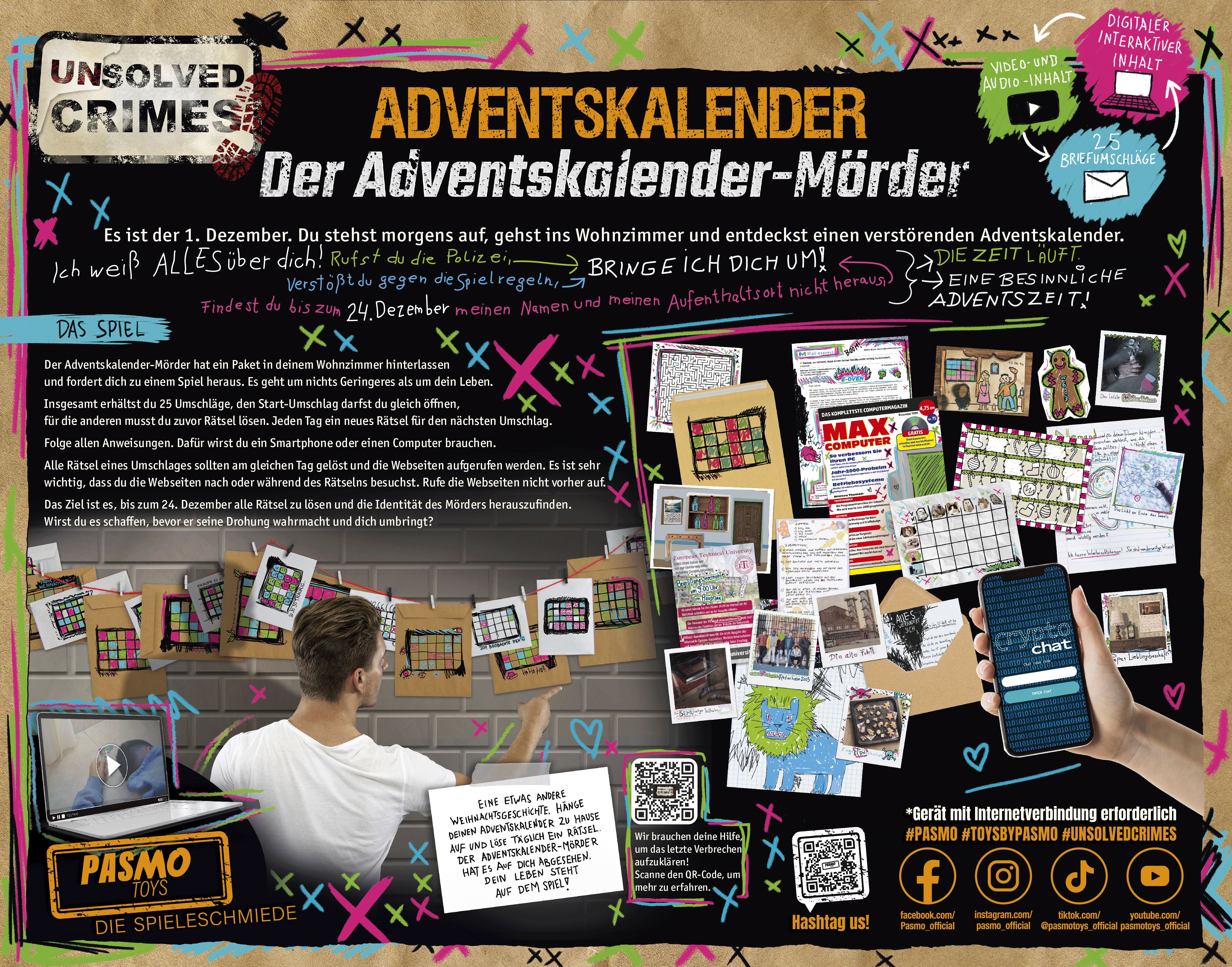 ADVENT CALENDAR - Unsolved Crimes