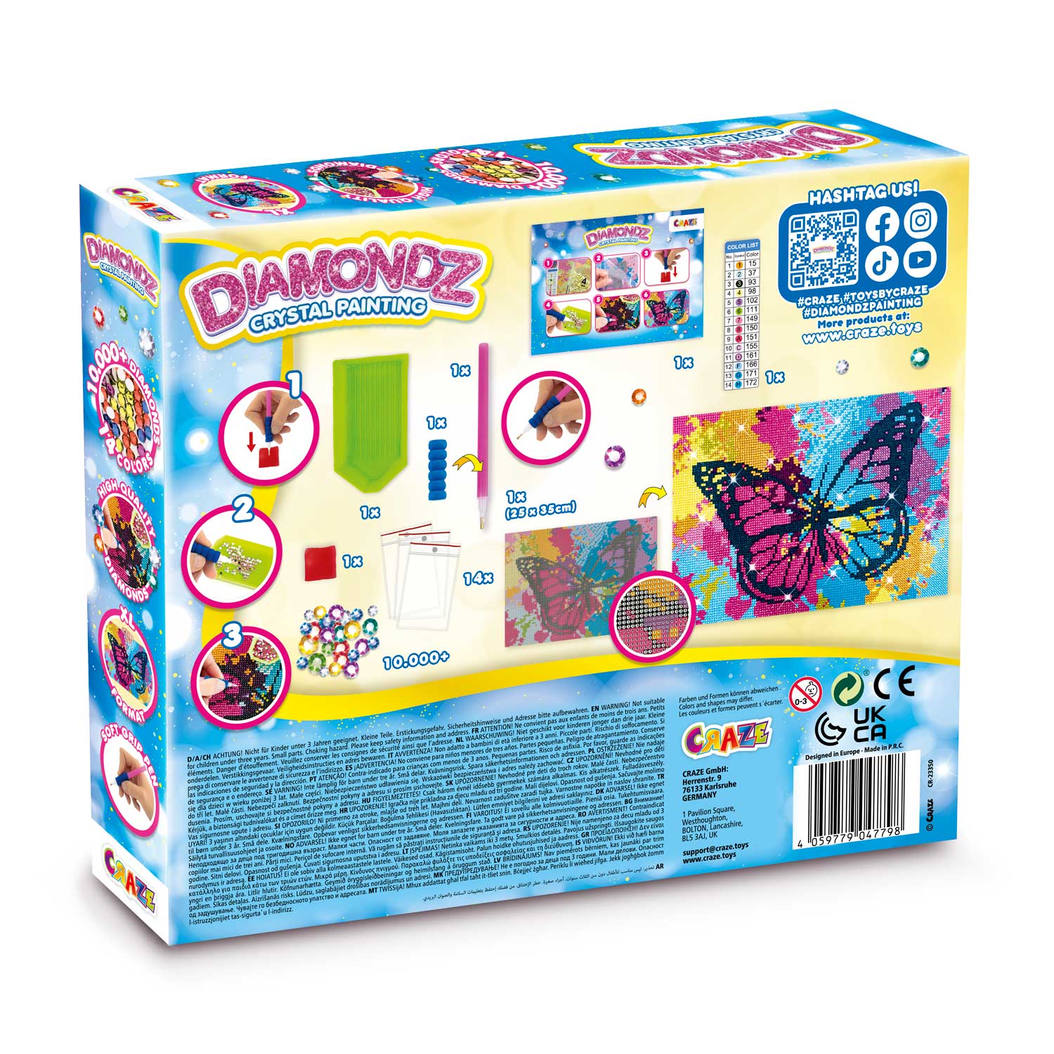 DIAMONDZ - Picture Set Butterfly