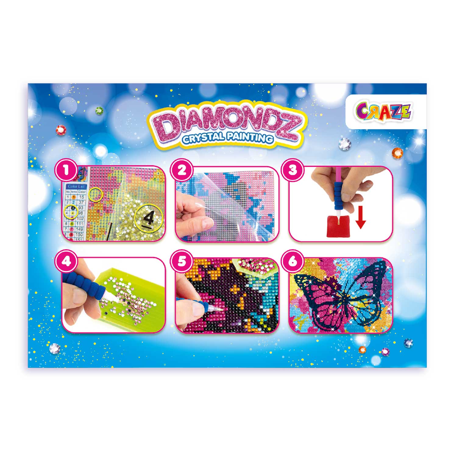 DIAMONDZ - Picture Set Butterfly