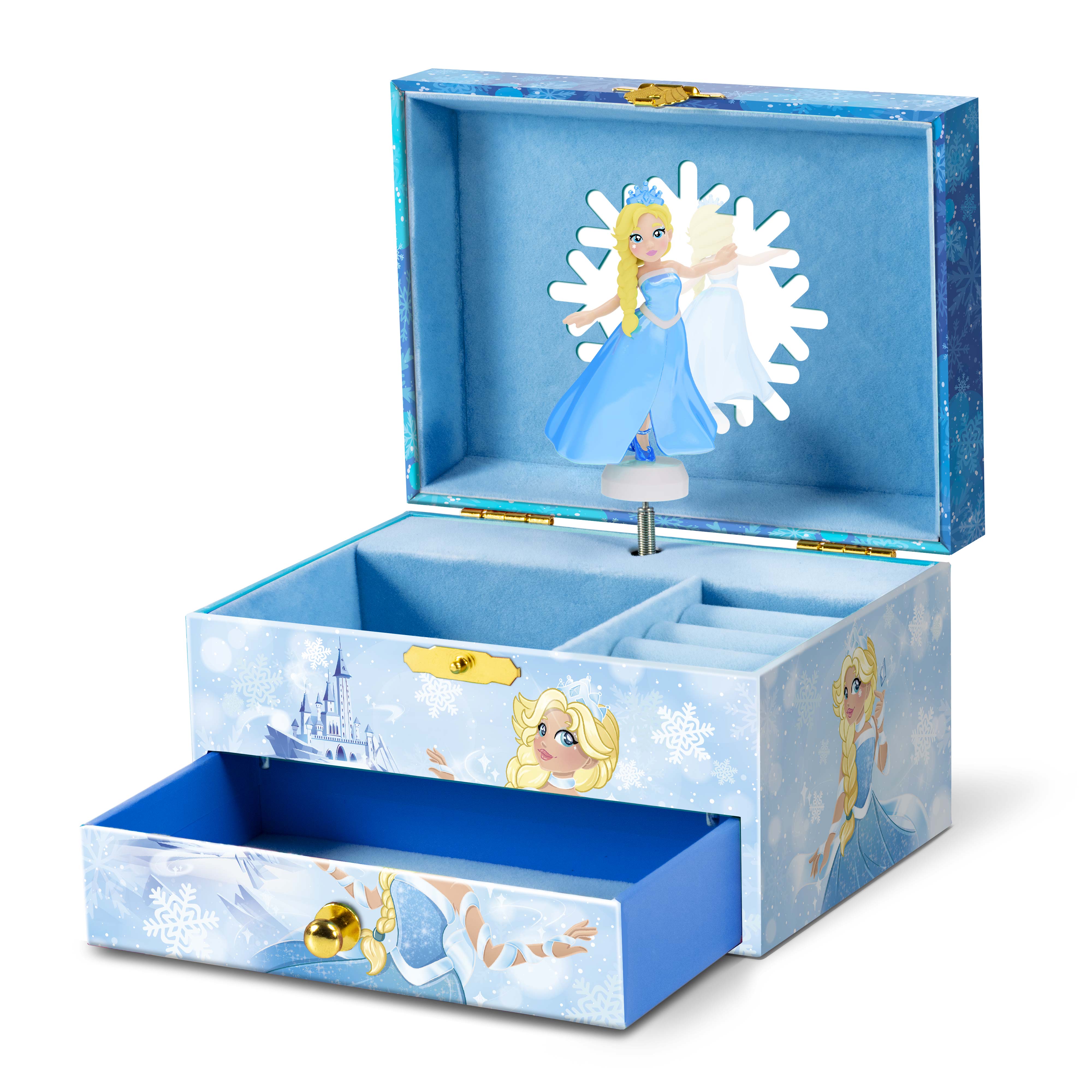 Princess children's jewelry box with music box