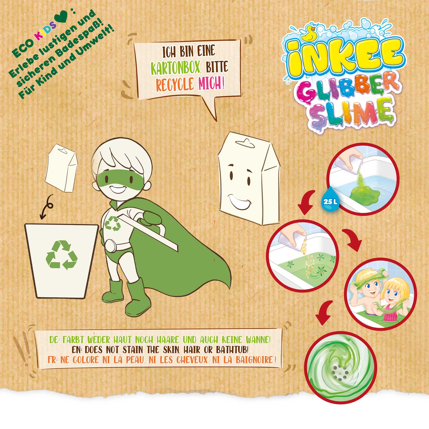 INKEE - Bath Slime Dino