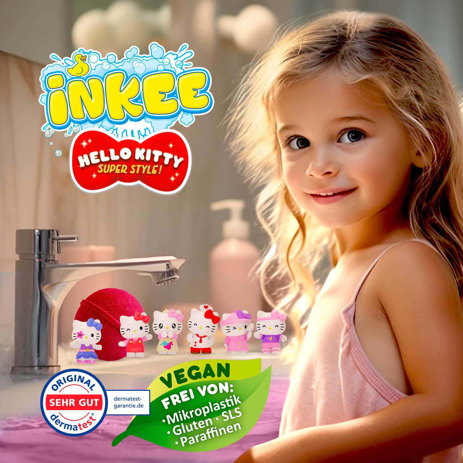 INKEE - Hello Kitty Surprise Bath Bomb