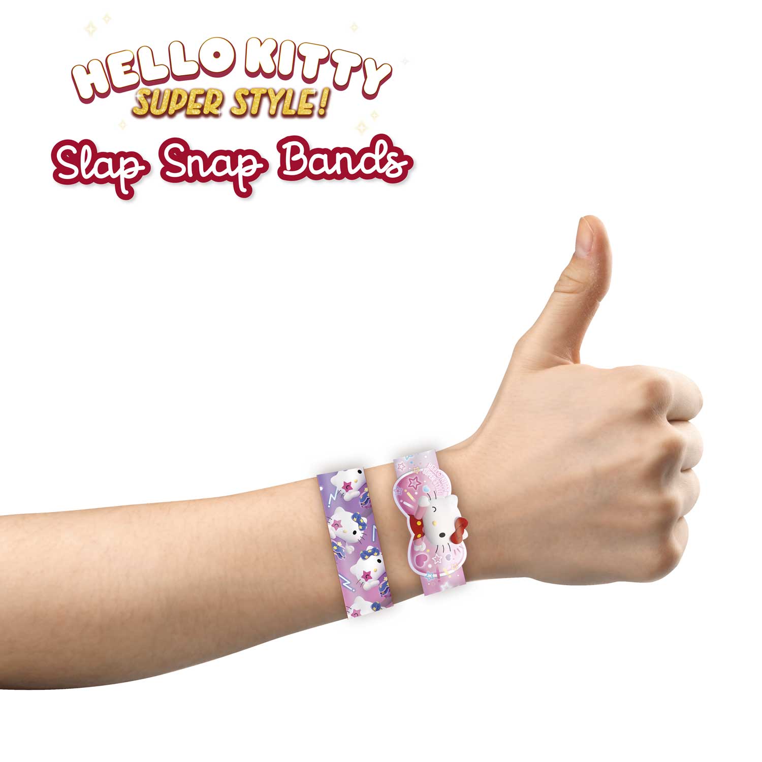 SLAP SNAP BANDS - Hello Kitty
