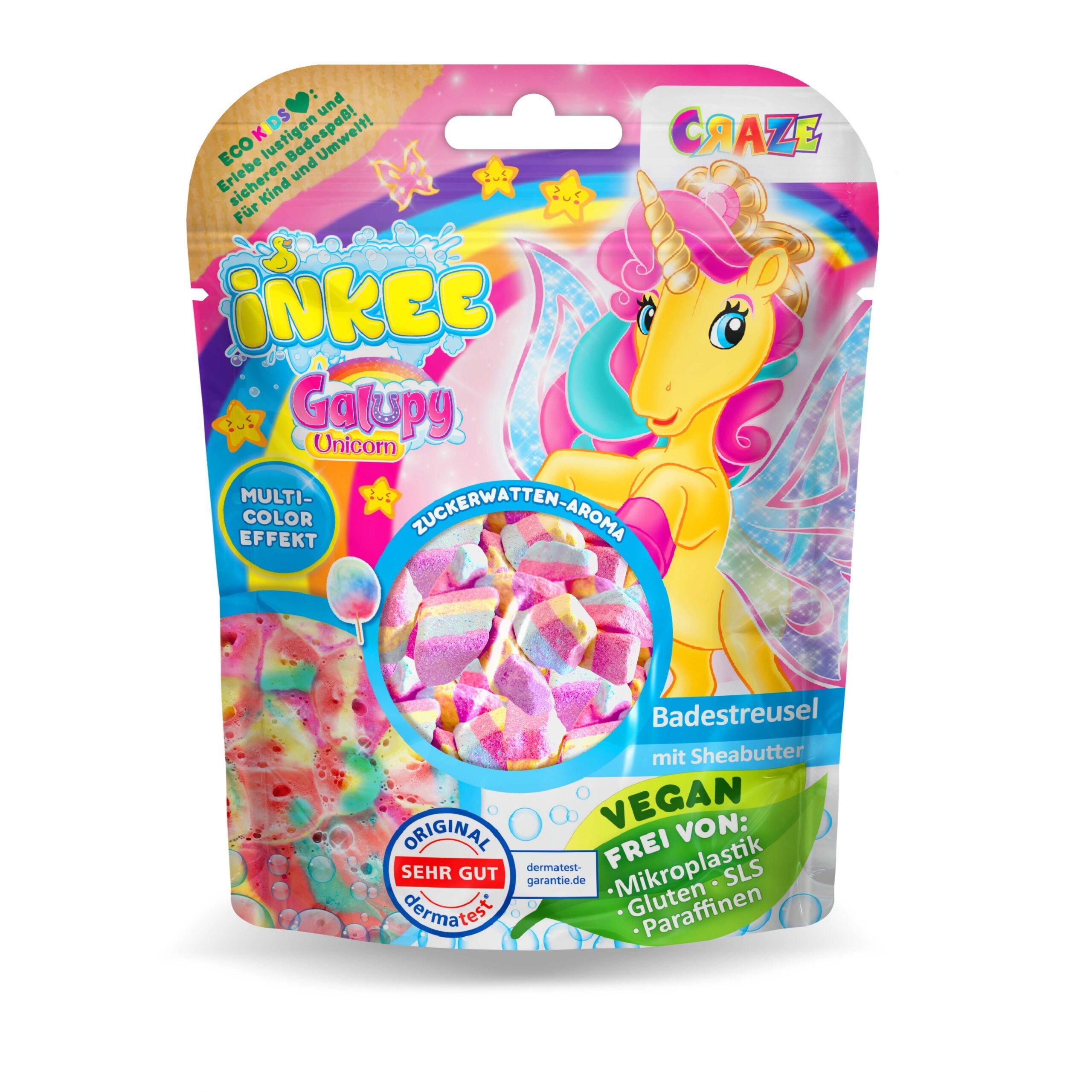 INKEE - Galupy Unicorn bath sprinkles