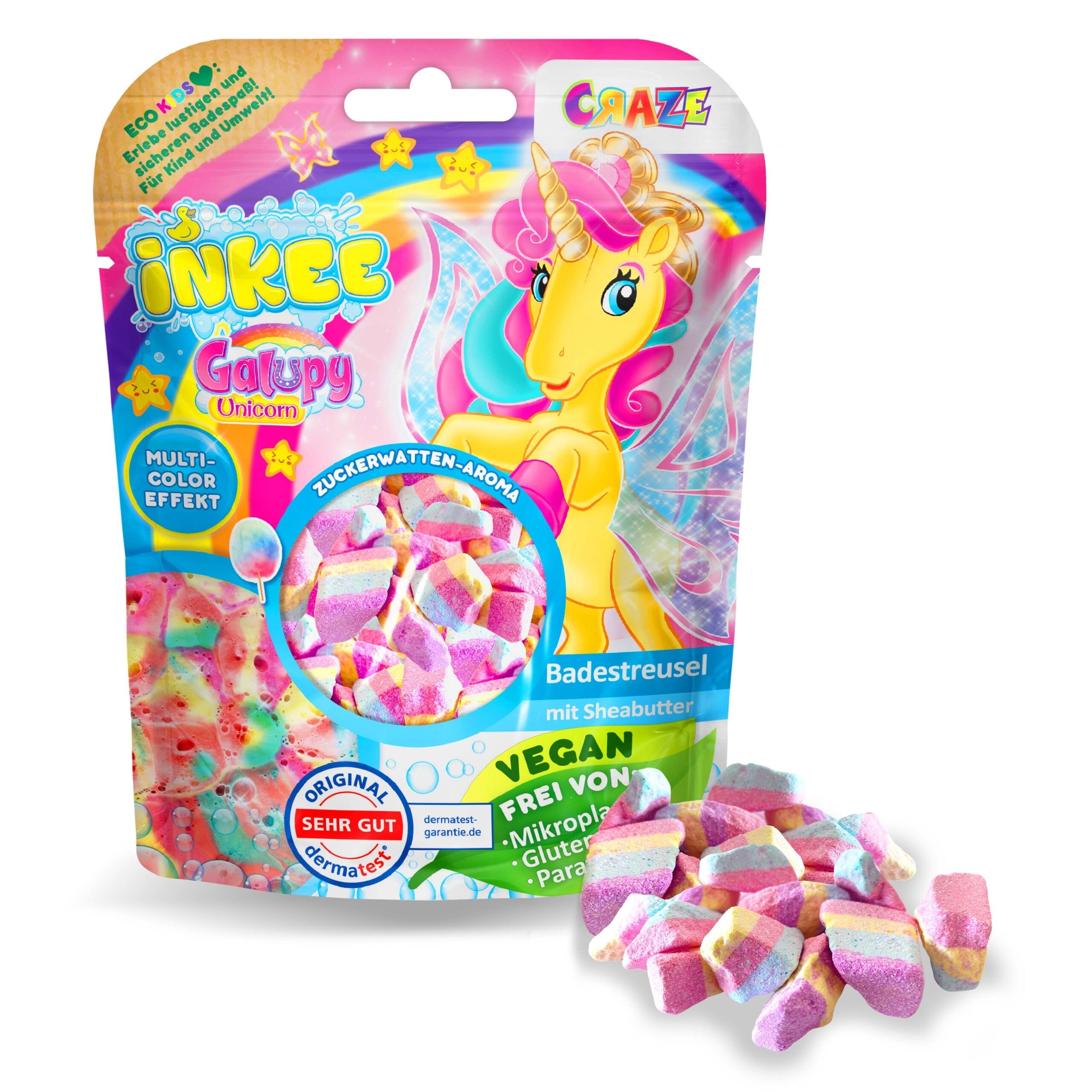 INKEE - Galupy Unicorn bath sprinkles