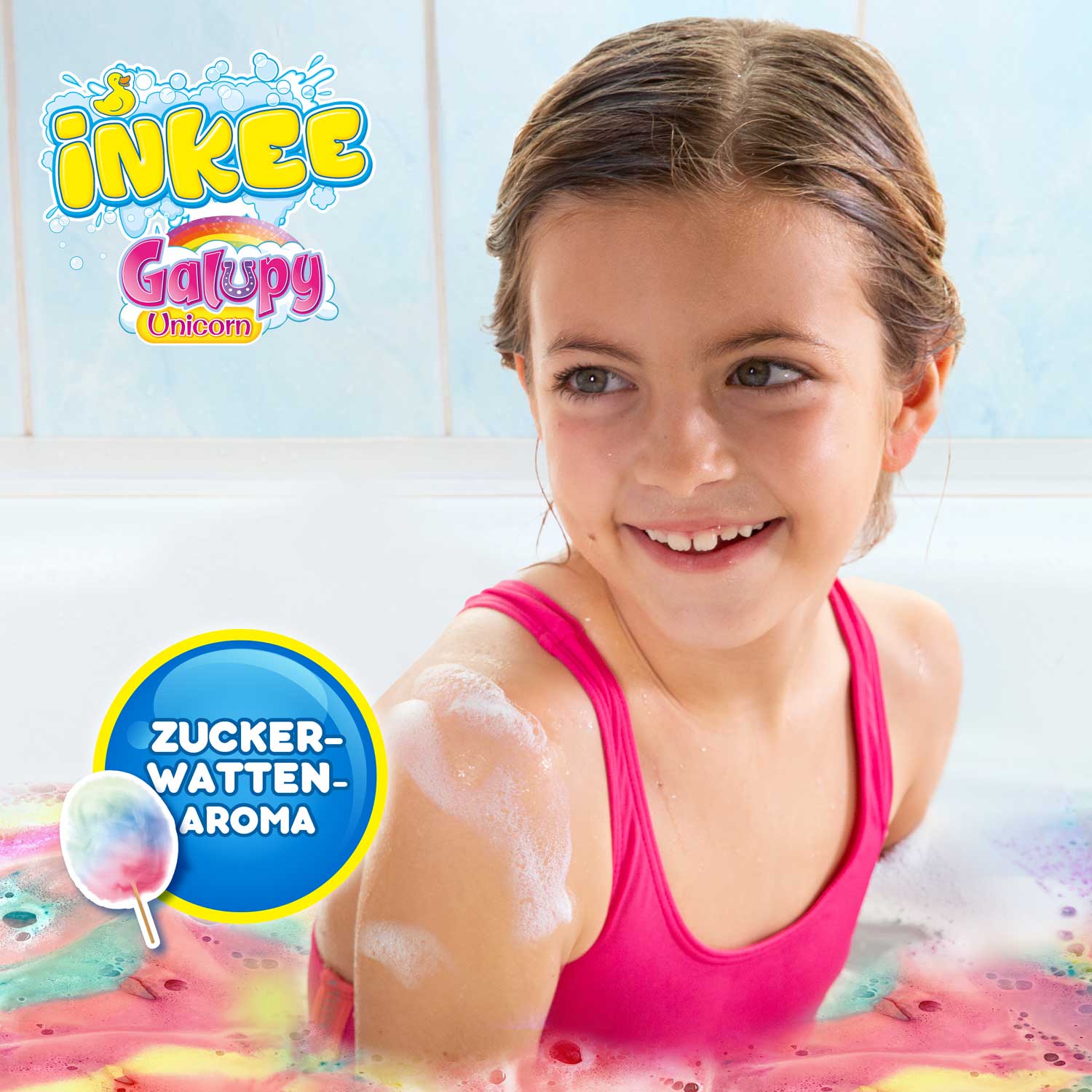 INKEE - Badestreusel Galupy Unicorn