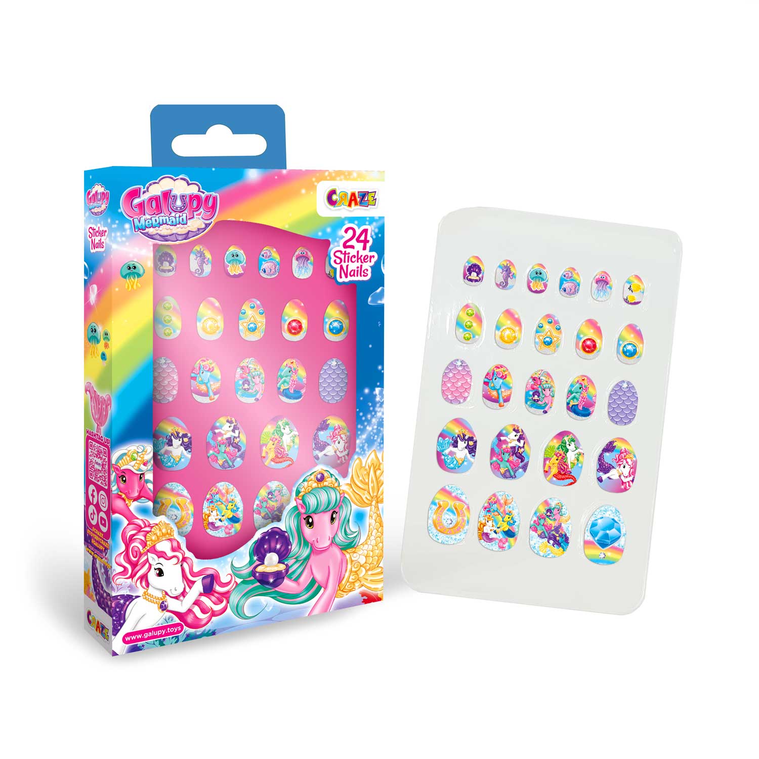 ACCESSORY - Nail foils Galupy Mermaid