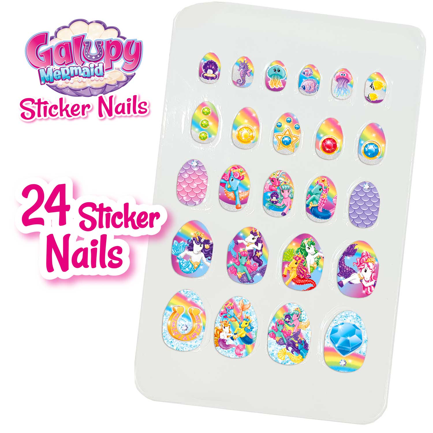 ACCESSORY - Nail foils Galupy Mermaid