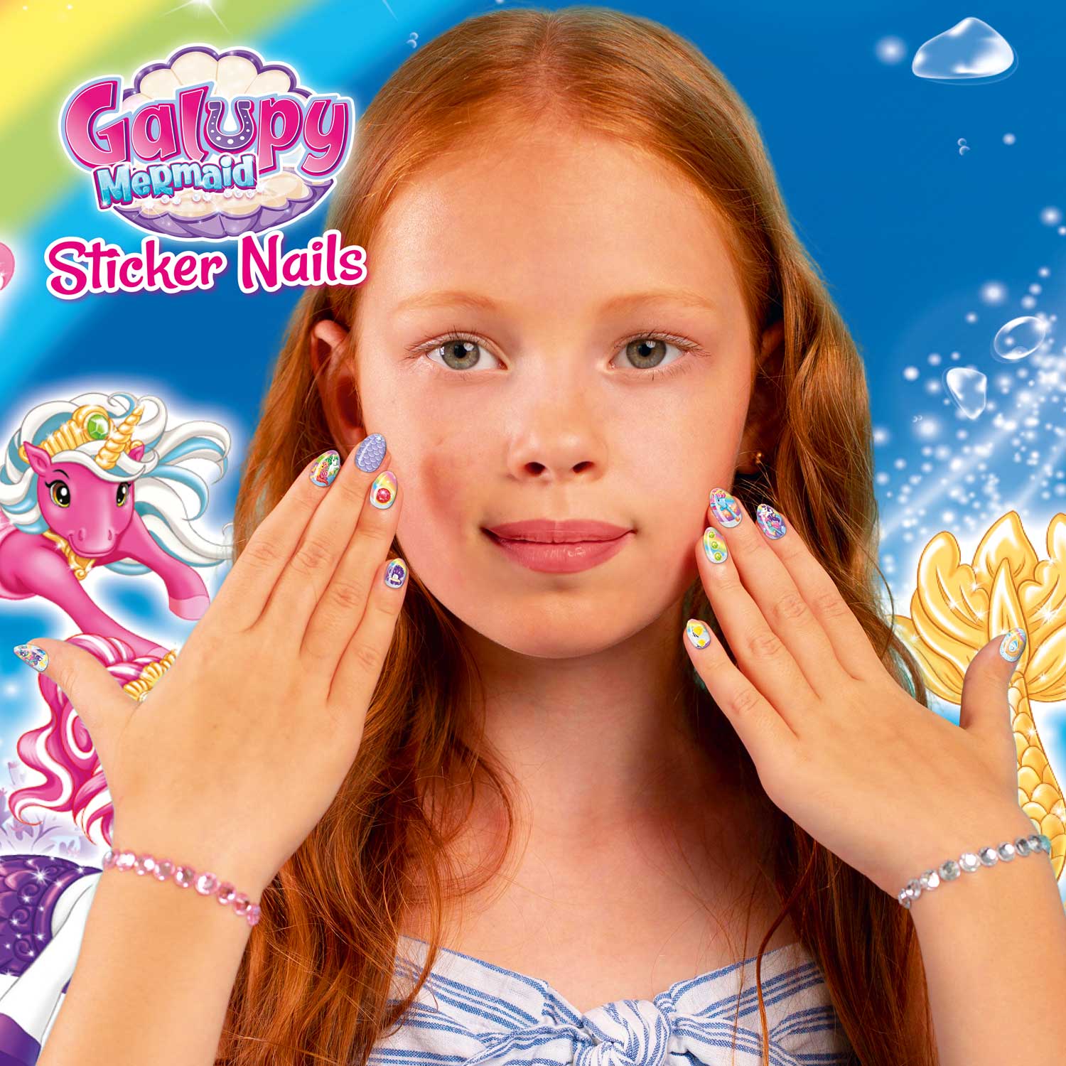 ACCESSORY - Nail foils Galupy Mermaid