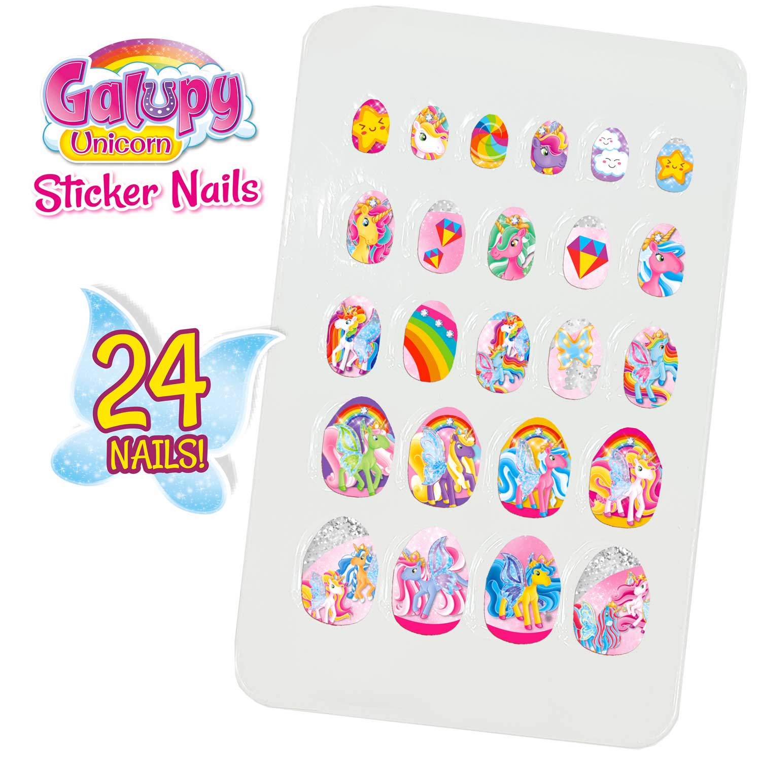 ACCESSORY - Galupy Unicorn nail foils