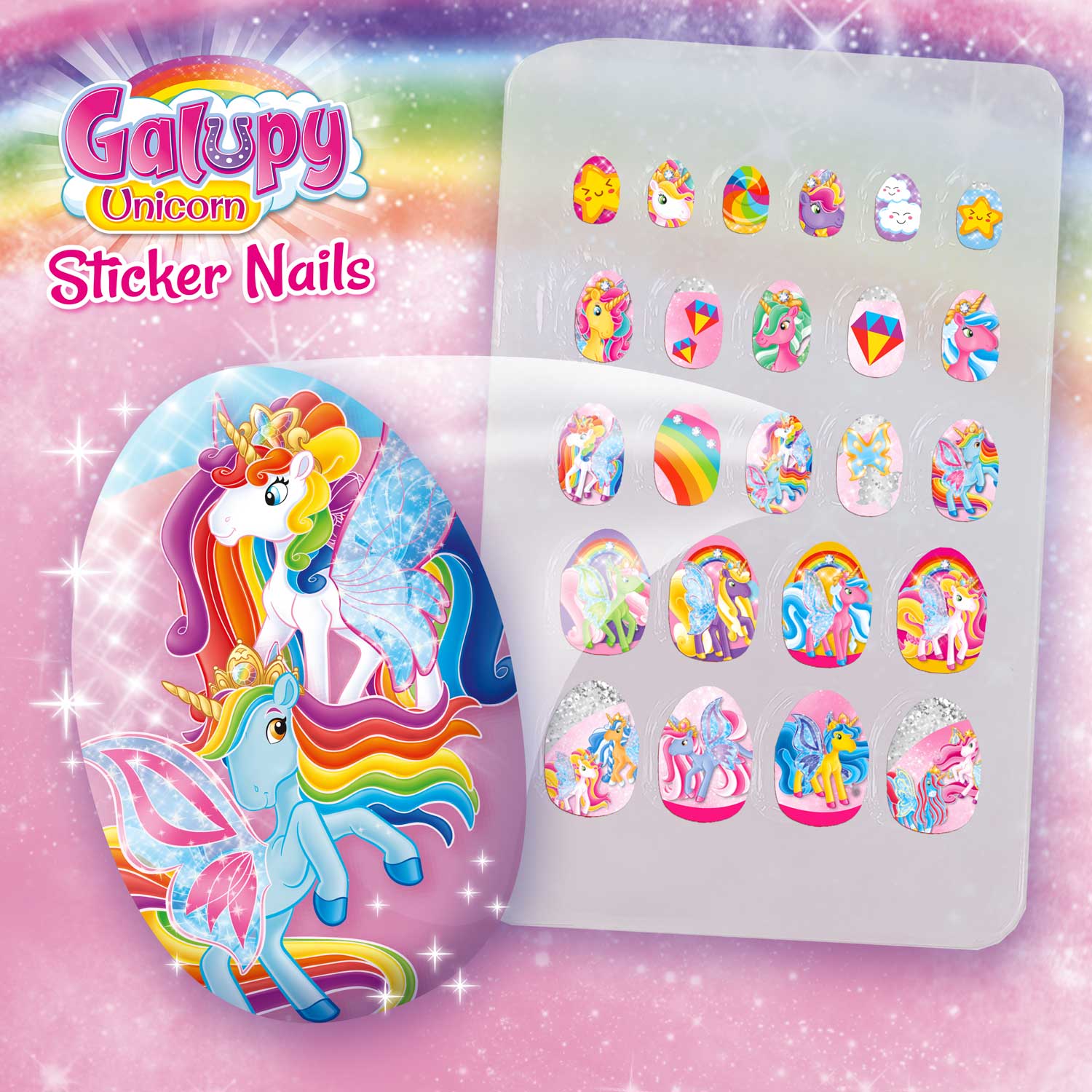 ACCESSORY - Galupy Unicorn nail foils