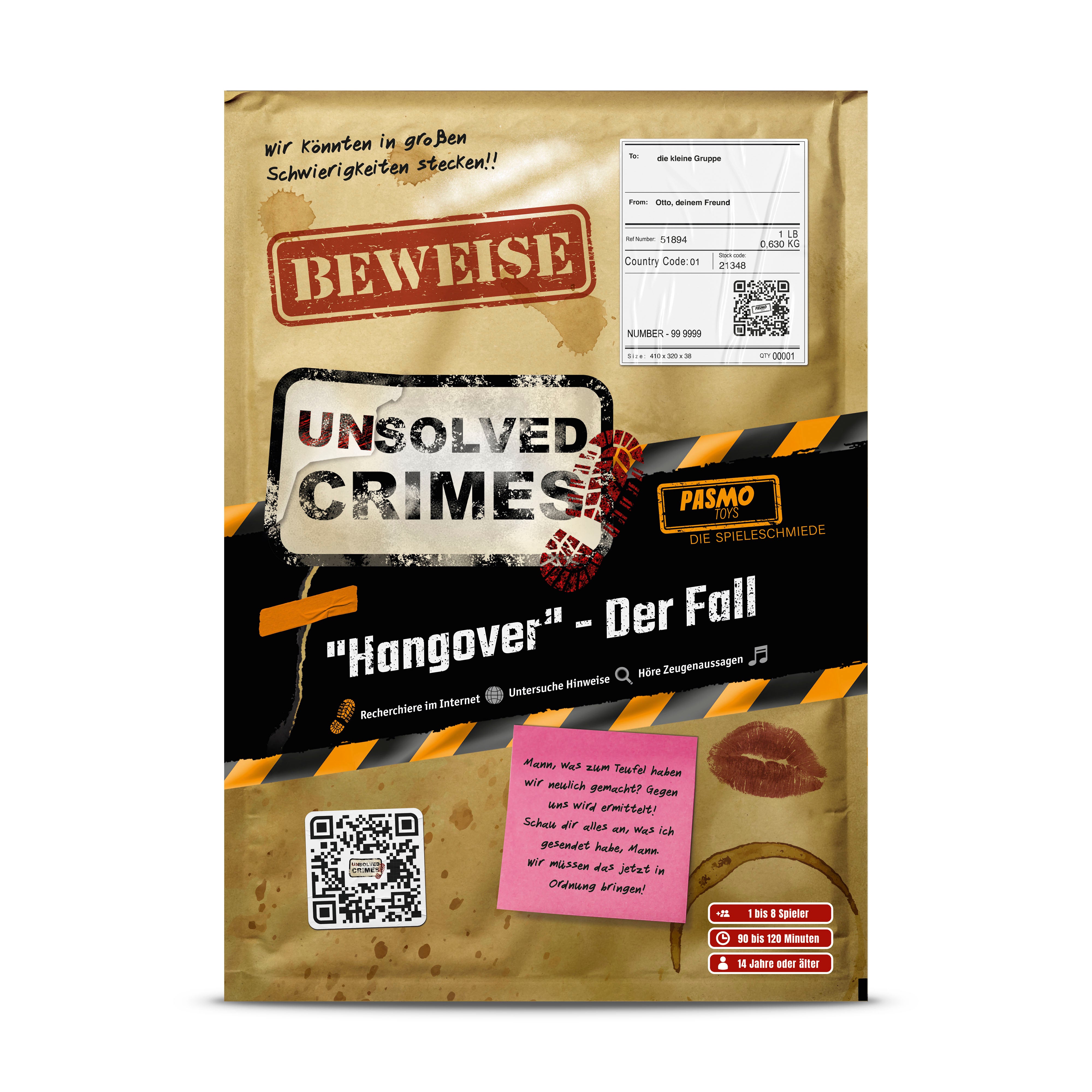 PASMO - Unsolved Crimes Der Hangover Fall