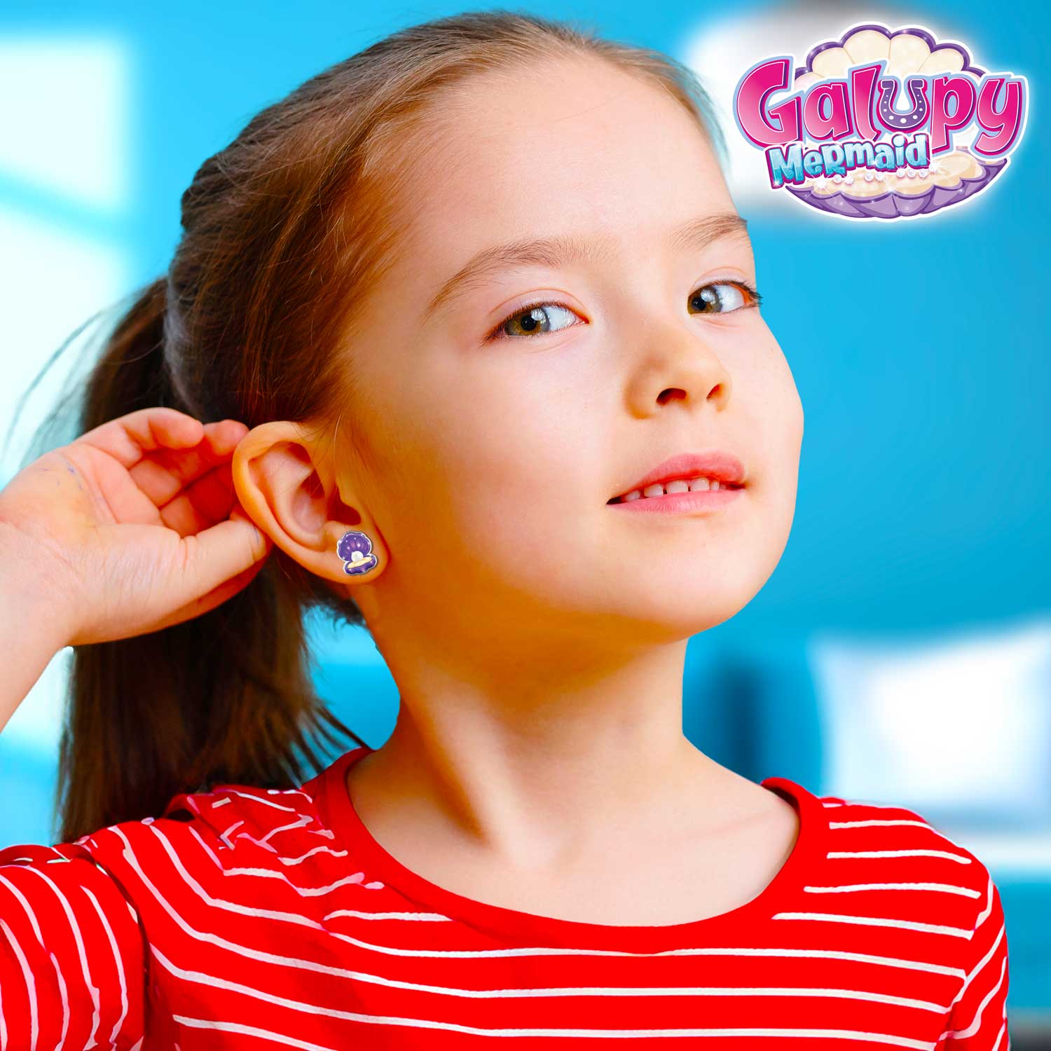 STICKER EARRINGS - Galupy Mermaid