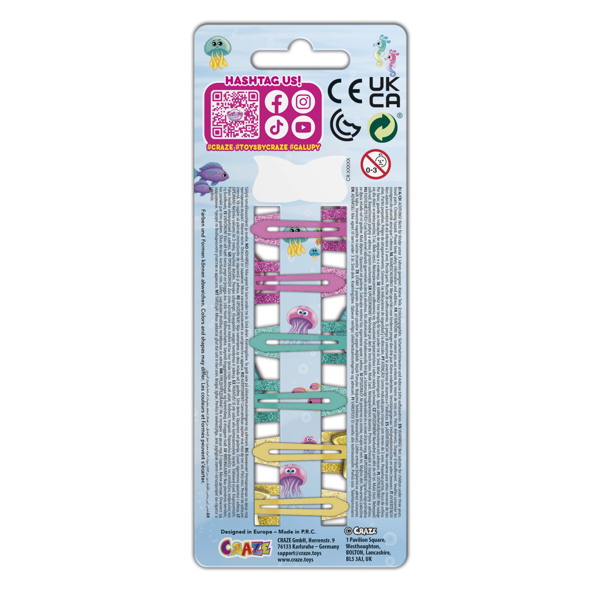 HAIR - Clips Galupy Mermaid (hair clips)