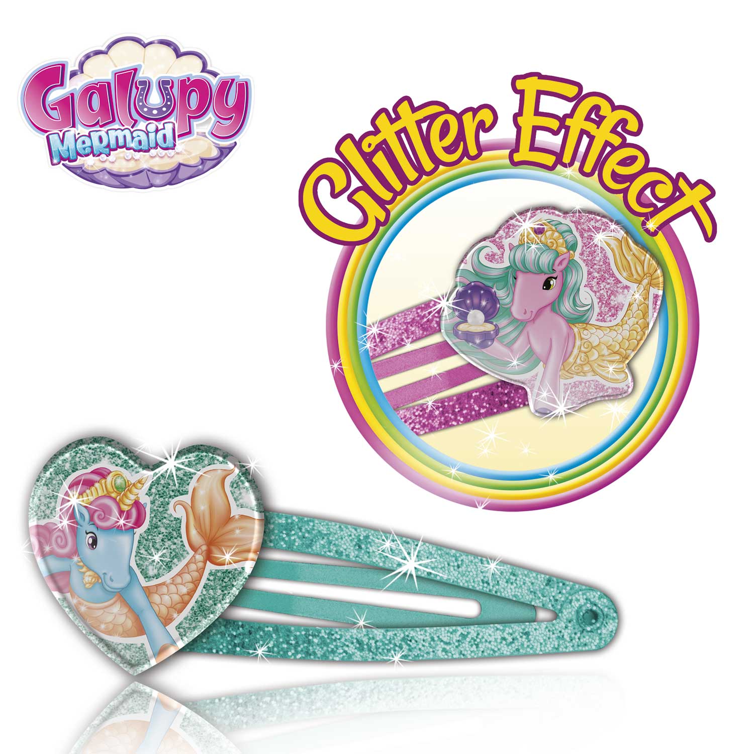 HAIR - Clips Galupy Mermaid (hair clips)