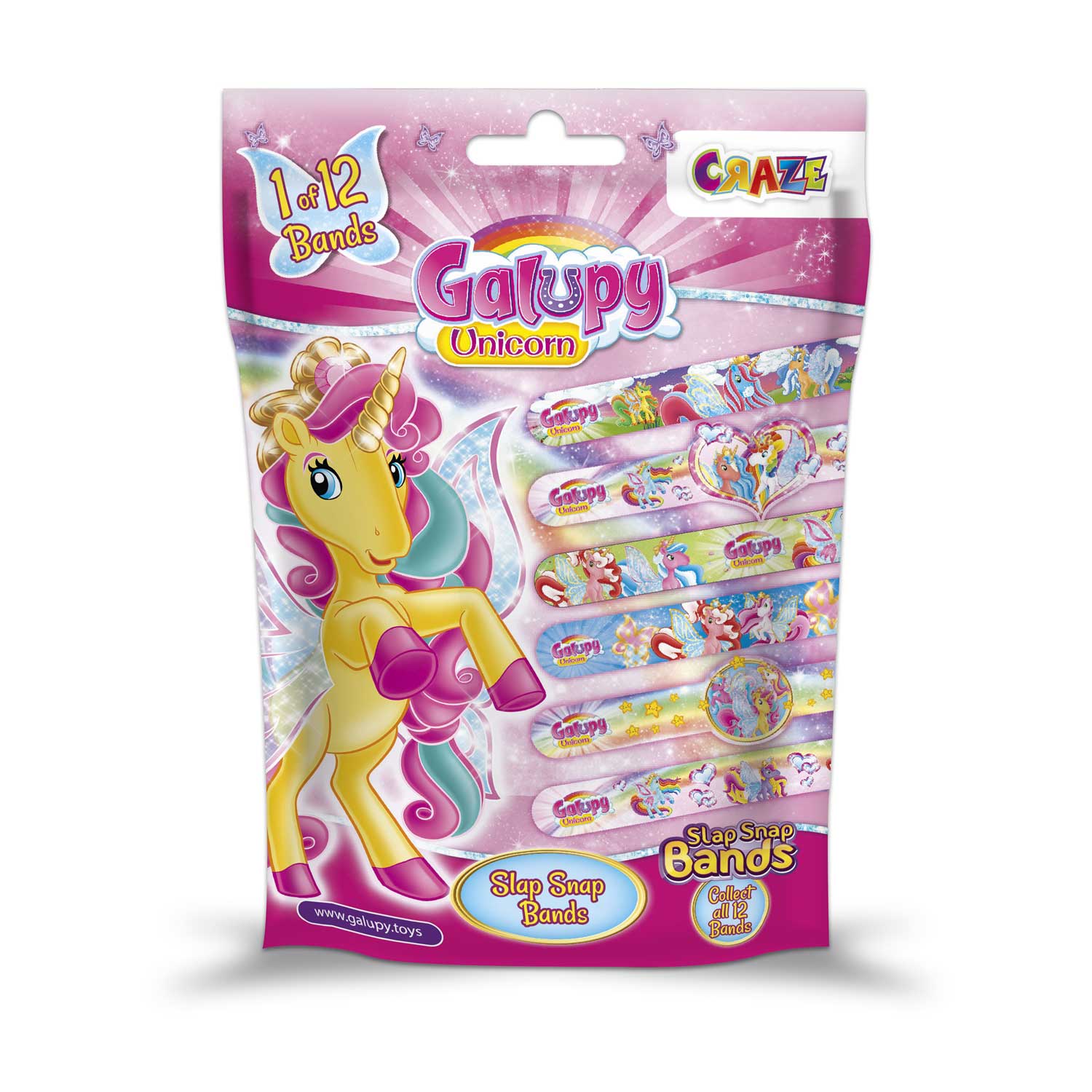 SLAP SNAP BANDS - Galupy Unicorn