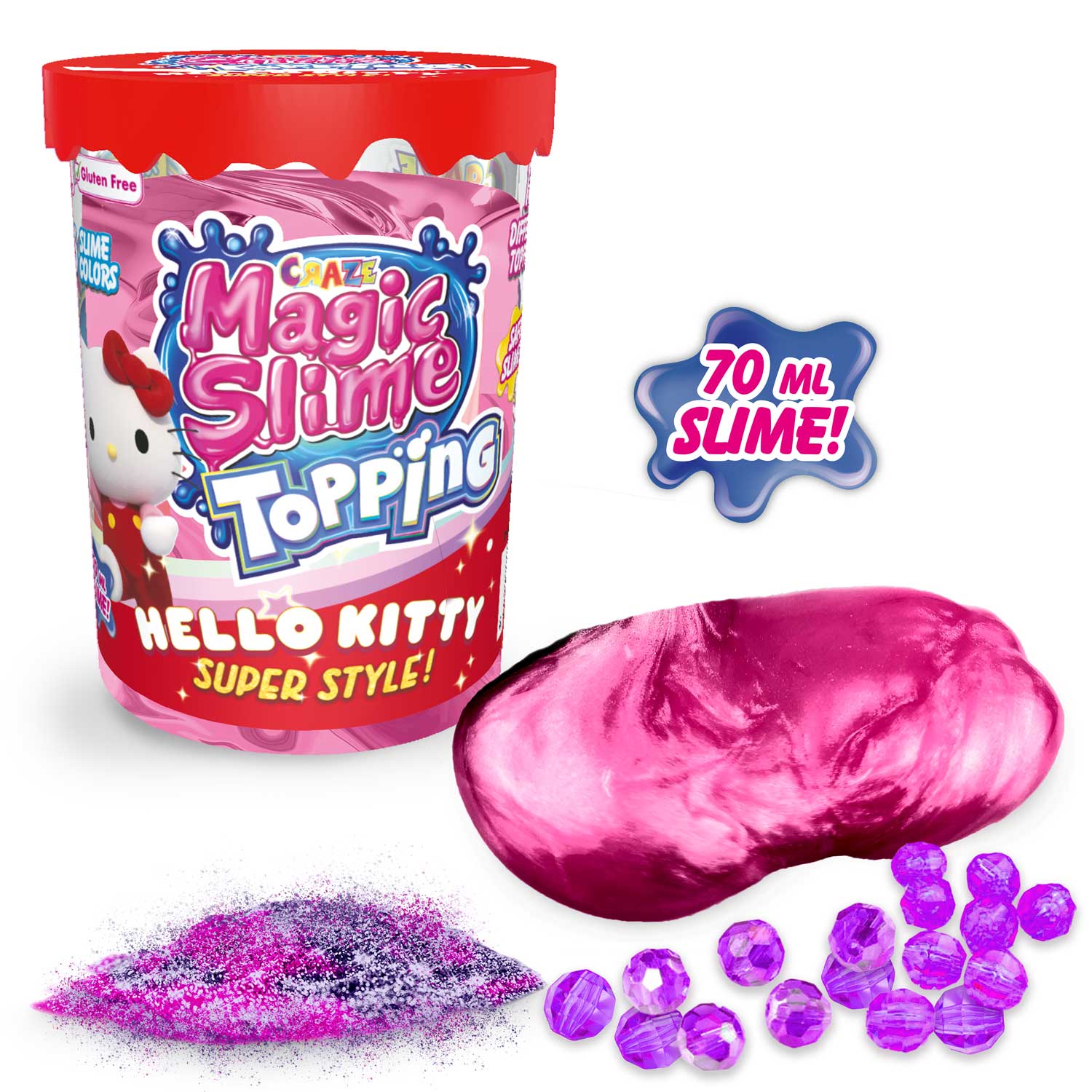 MAGIC SLIME - Topping Hello Kitty